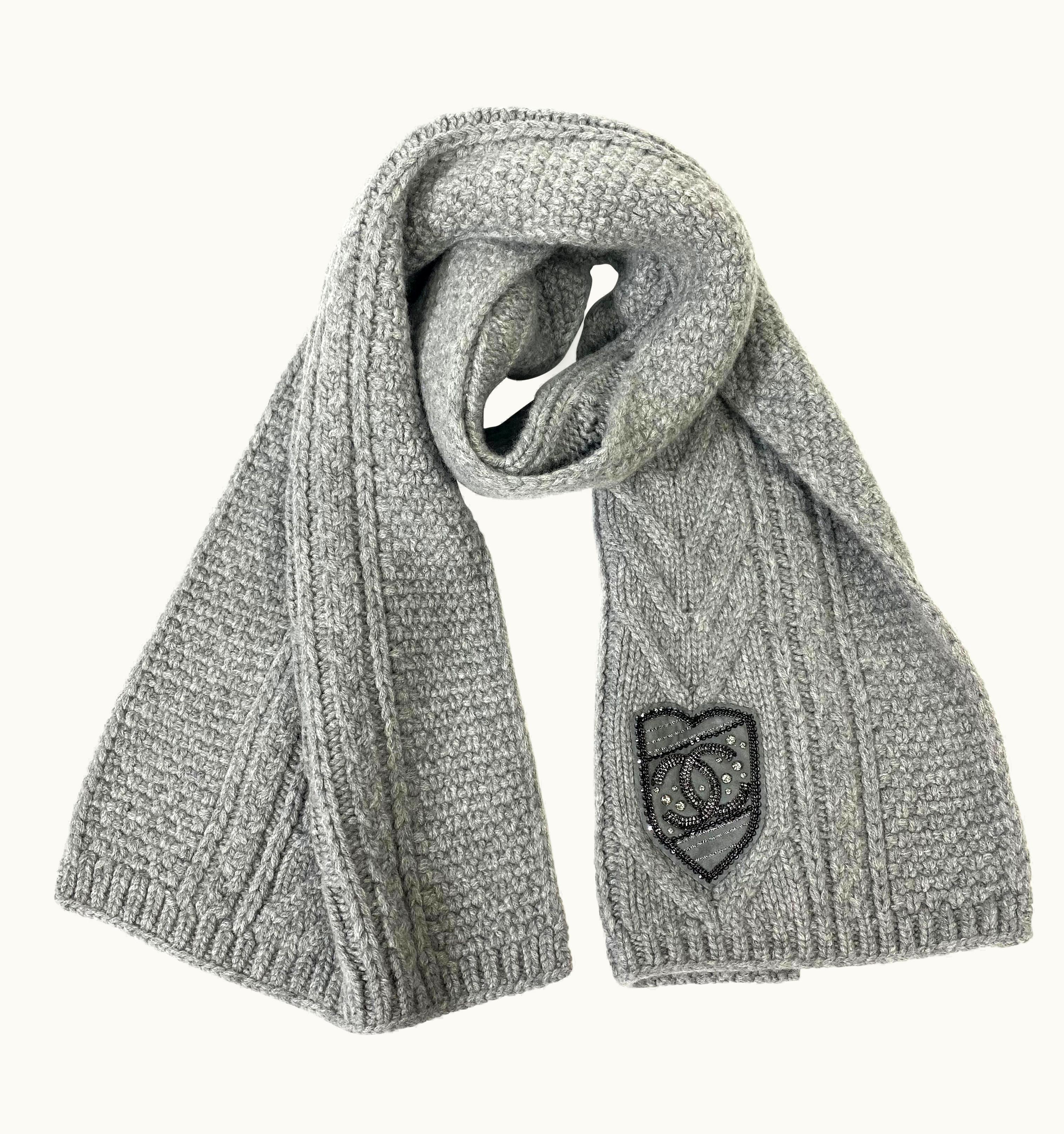 Chanel Chanel Vintage Cashmere Scarf