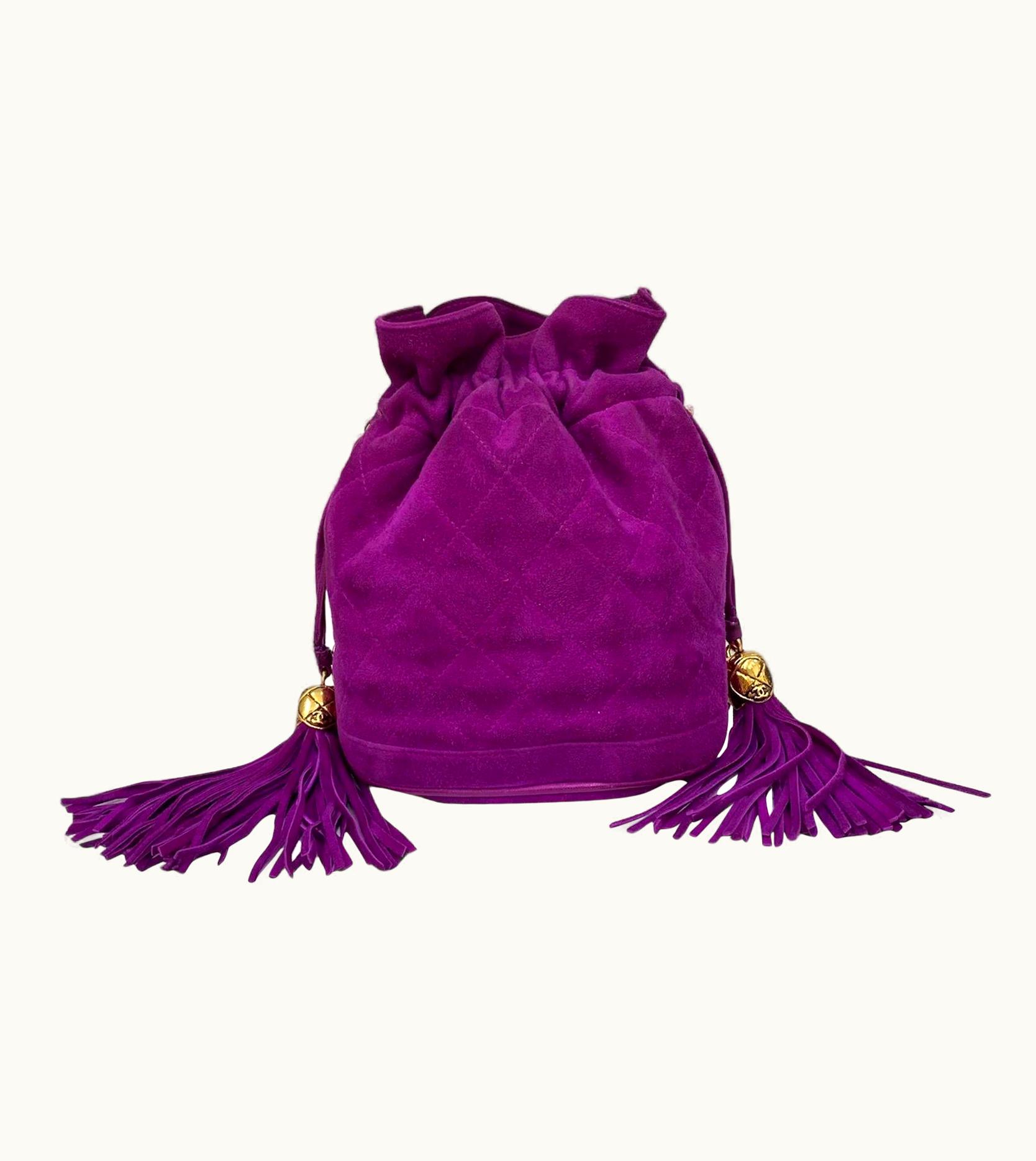 Chanel Chanel Bucket Violet Vintage