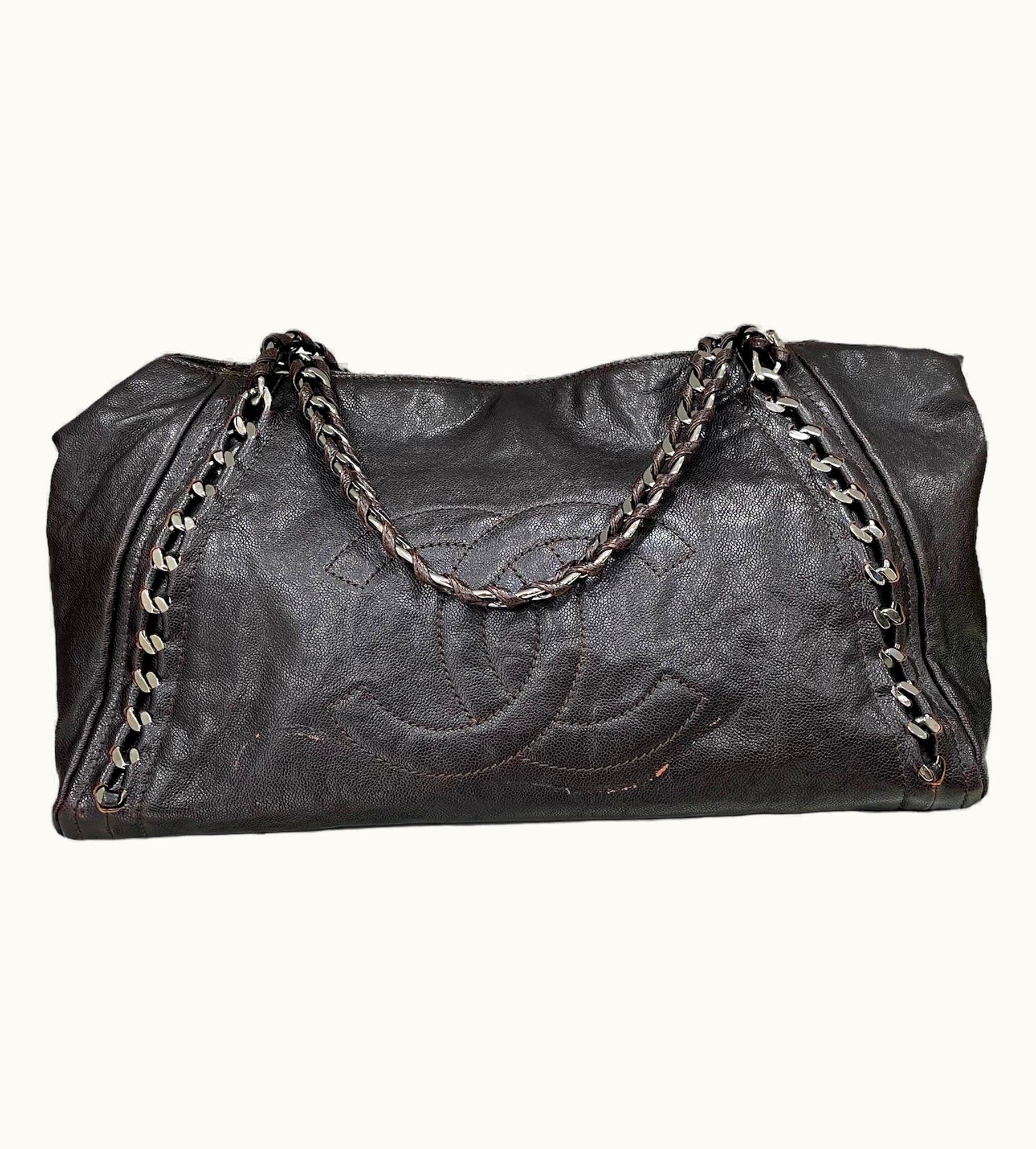 Chanel Chanel Vintage Brown Shoulder Bag