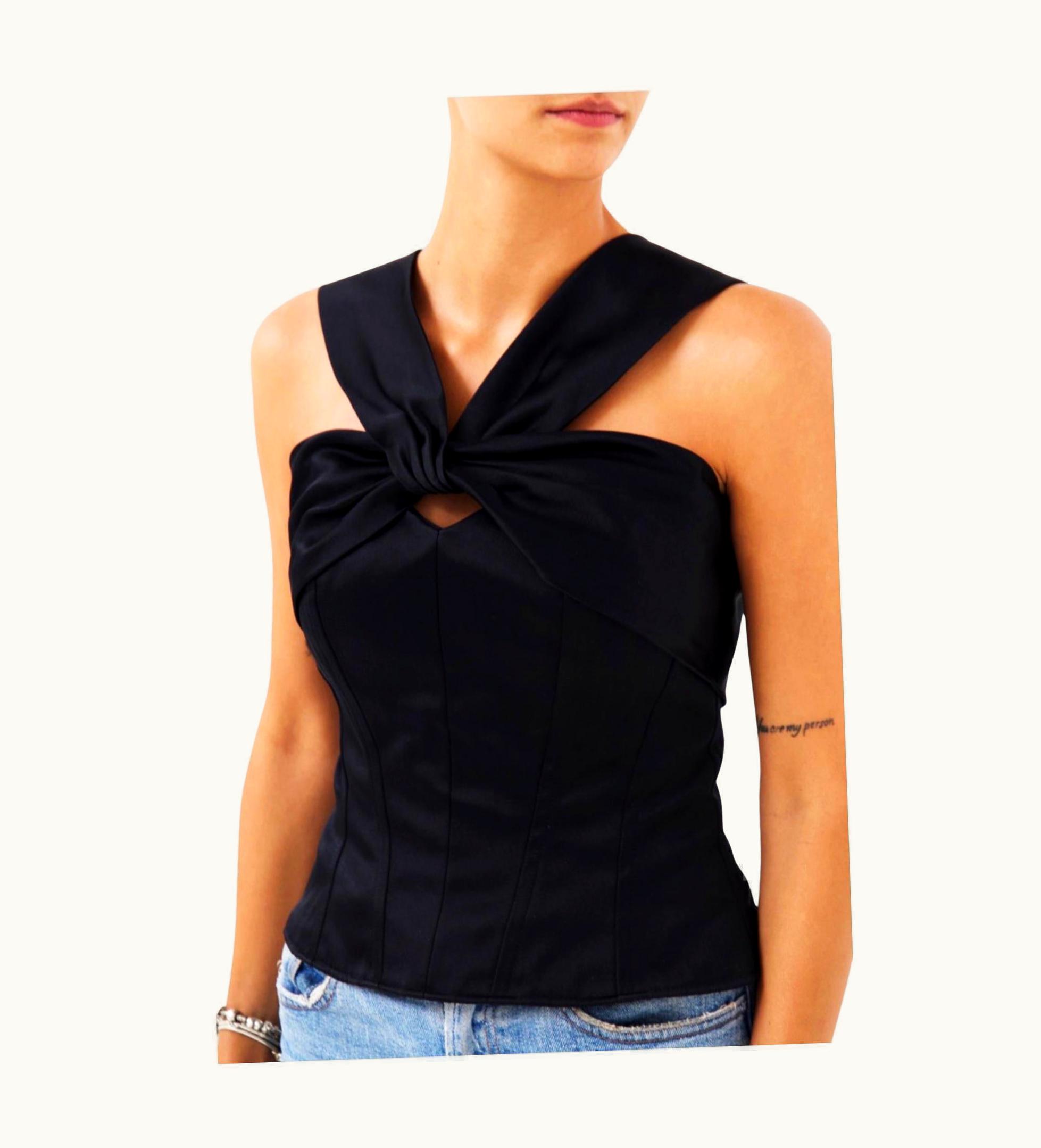 Chanel Chanel Vintage Silk Satin Bodice