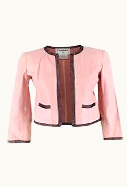 Chanel Chanel Vintage Pink Leather Jacket UZ0590185