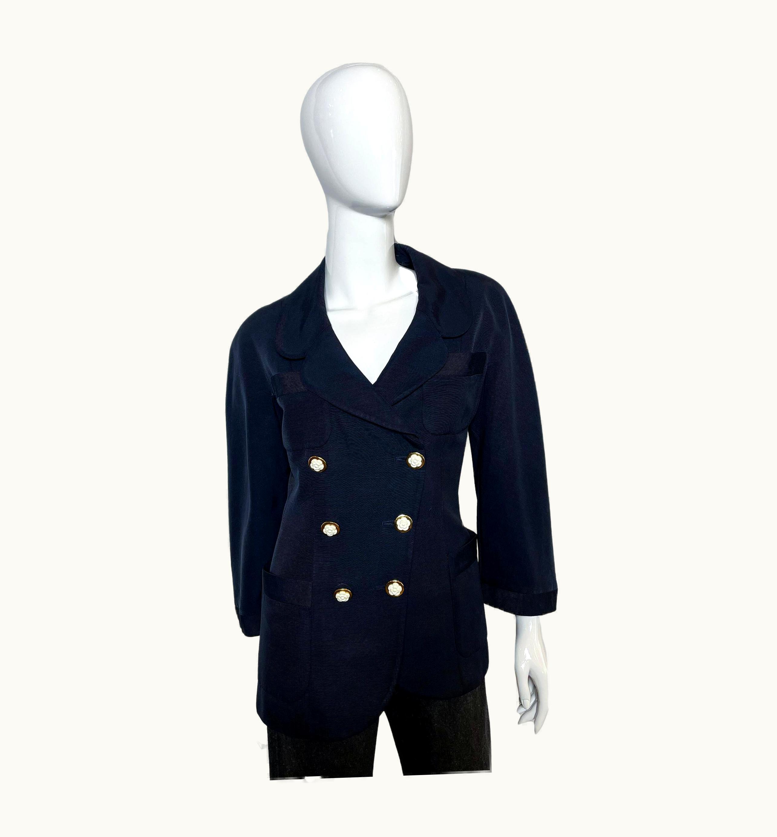 Chanel Chanel Vintage Blue Blazer, 1990s