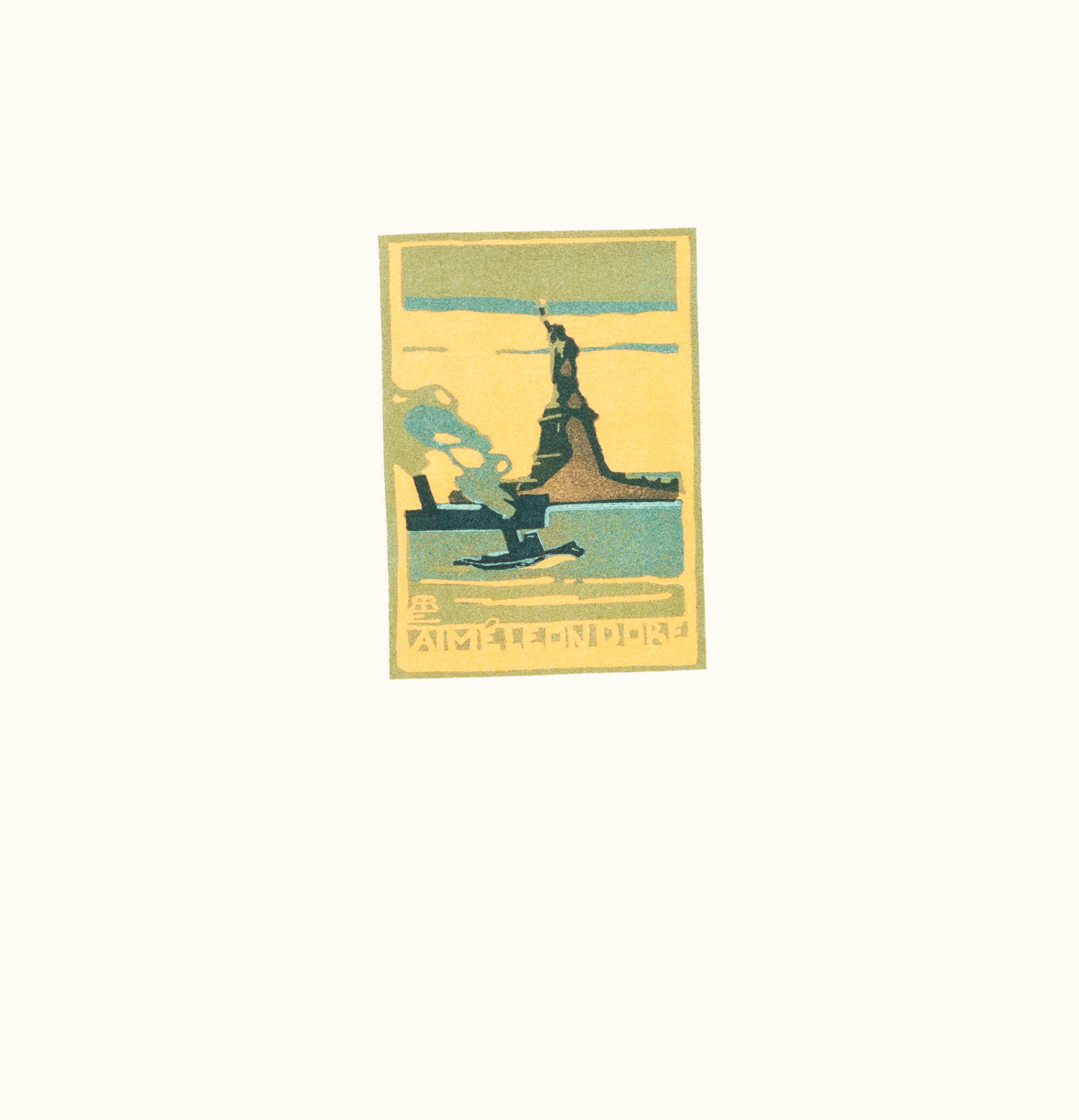 Aime Leon Dore Aime Leon Dore Liberty Graphic L S Tee Cream