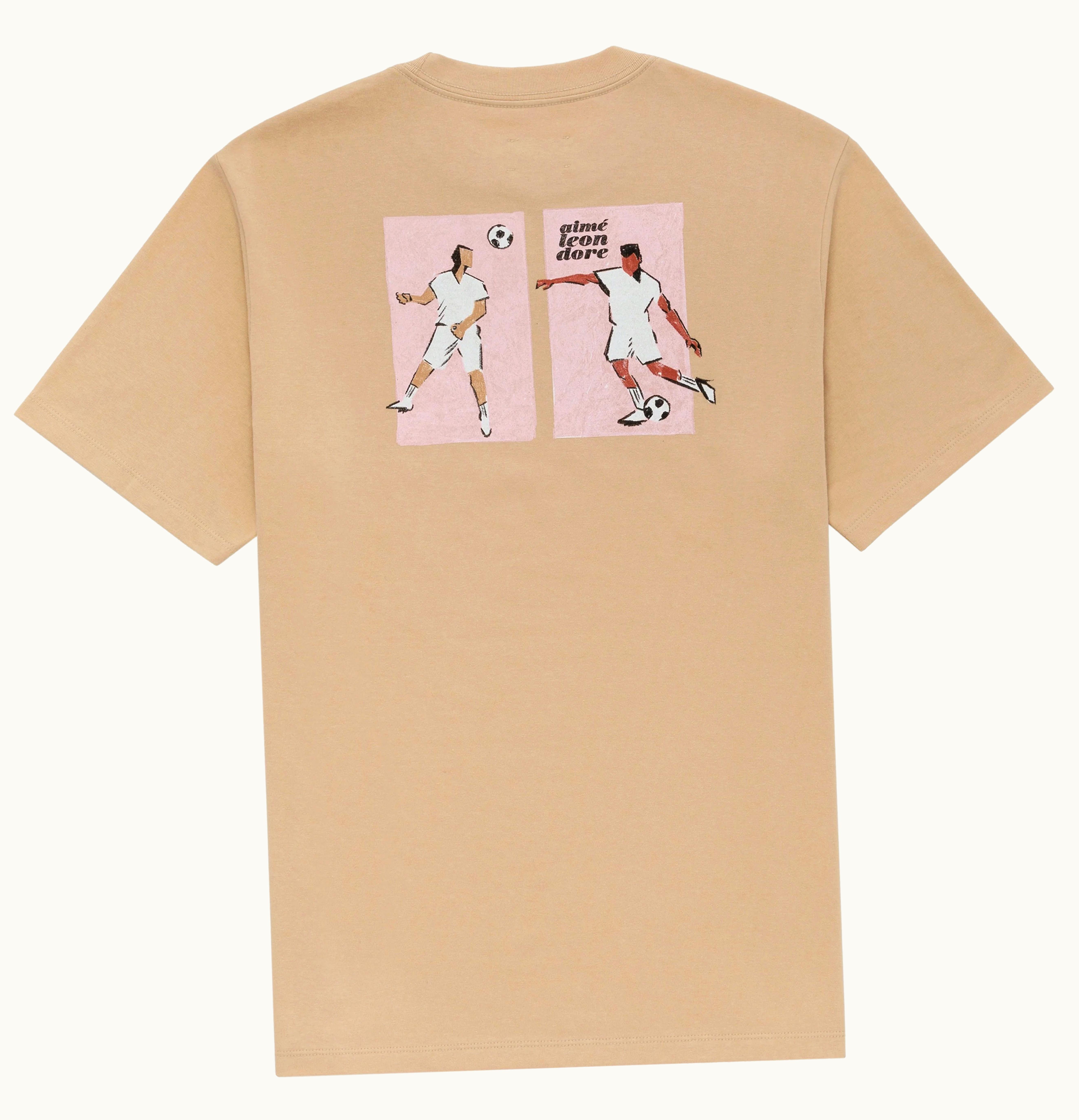 Aime Leon Dore Aime Leon Dore Sport Graphic Tee Tan
