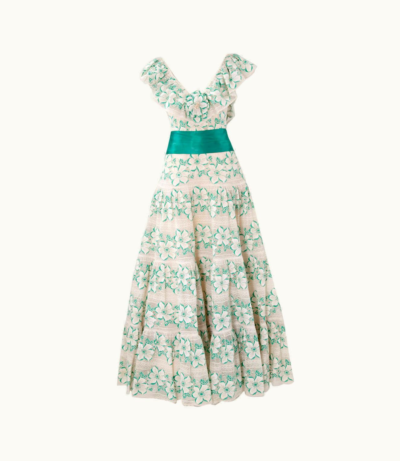 Chanel Documented Chanel Haute Couture Guipure Lace Gown, Spring-Summer 1981