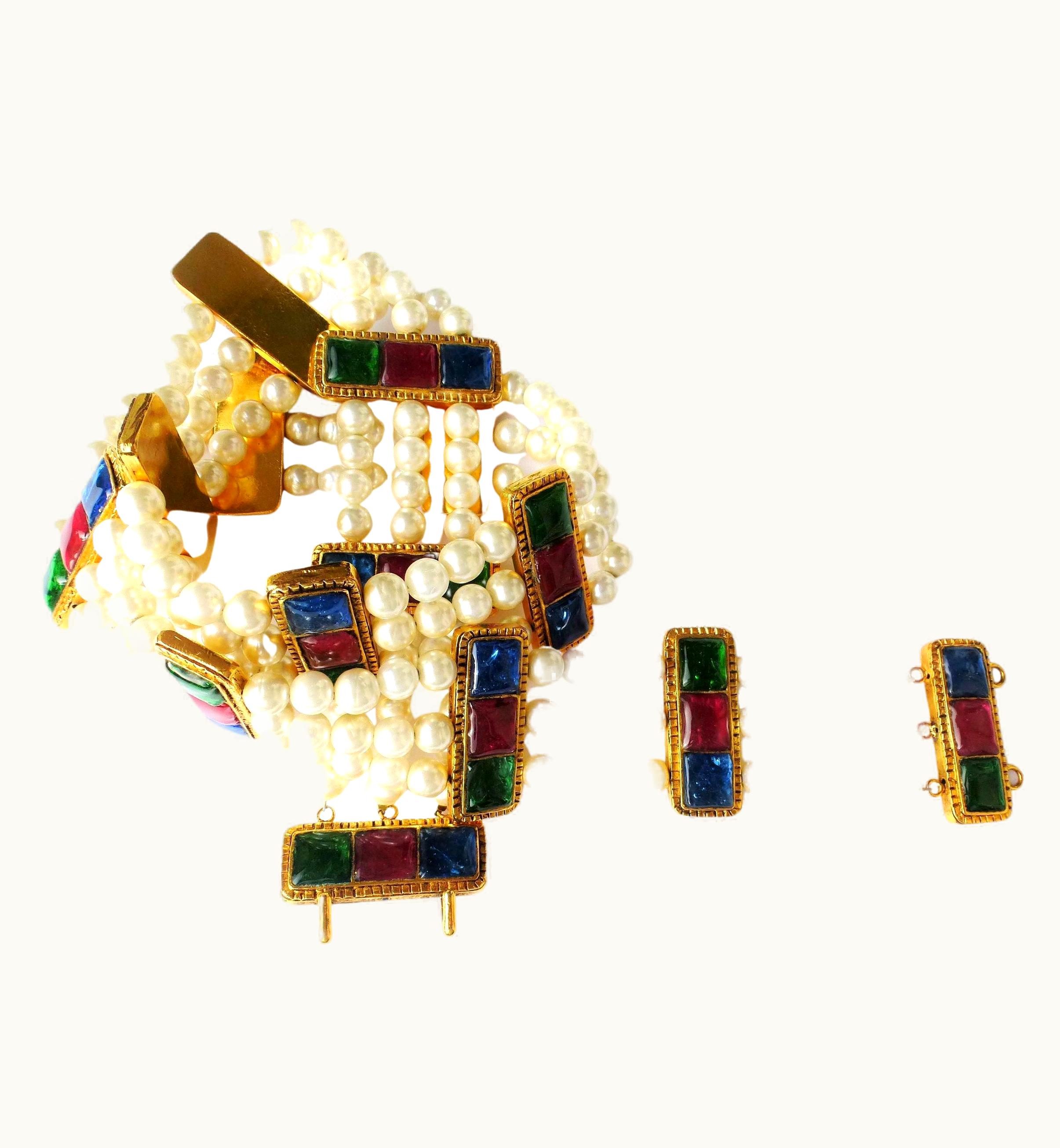 Chanel Vintage Chanel Belt Made By Robert Goossens And House Of Gripoix 24 K. Golld Pl