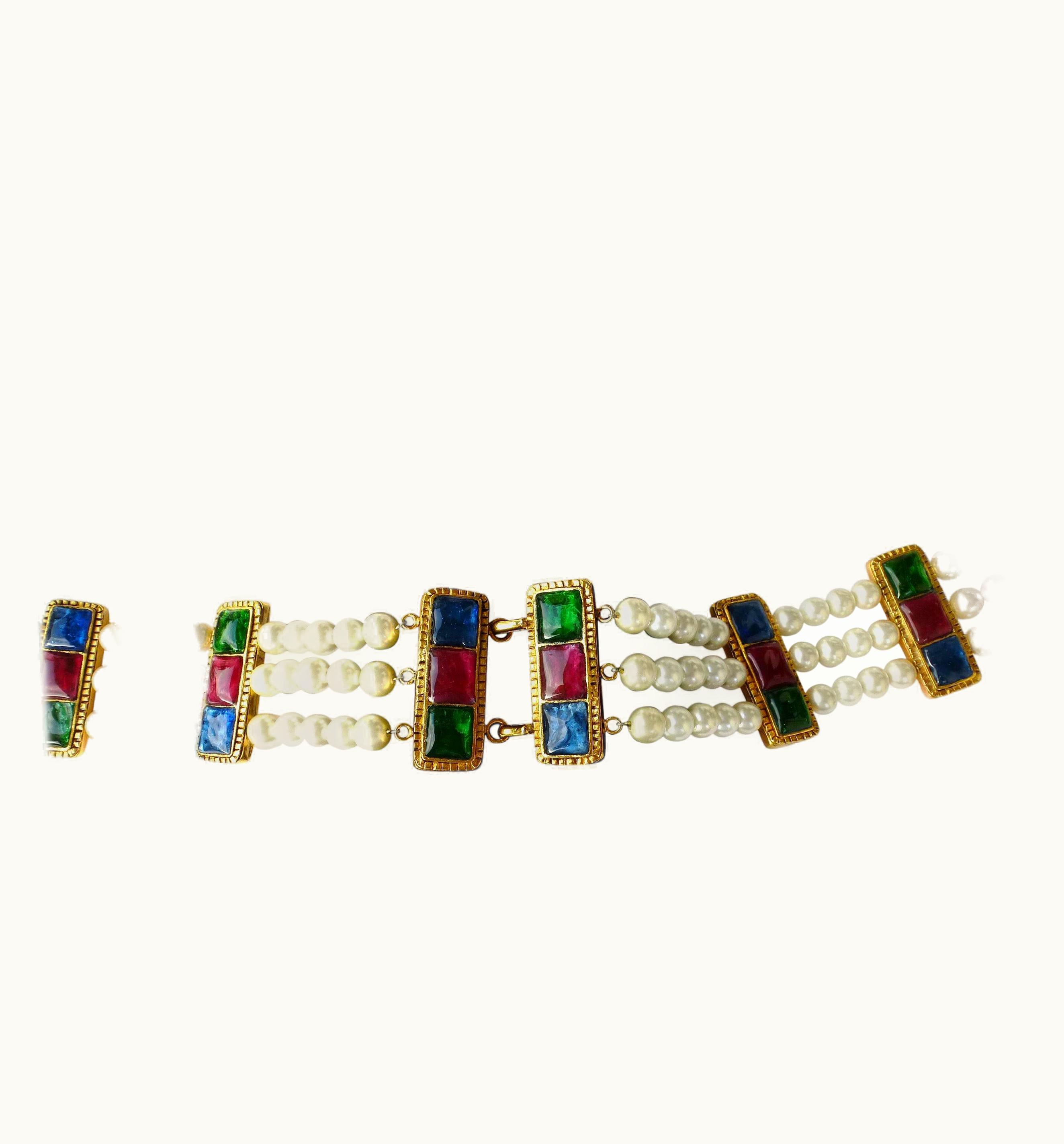 Chanel Chanel Belt Made By Robert Goossens And House Of Gripoix 24 K. Gold Plated 1985s