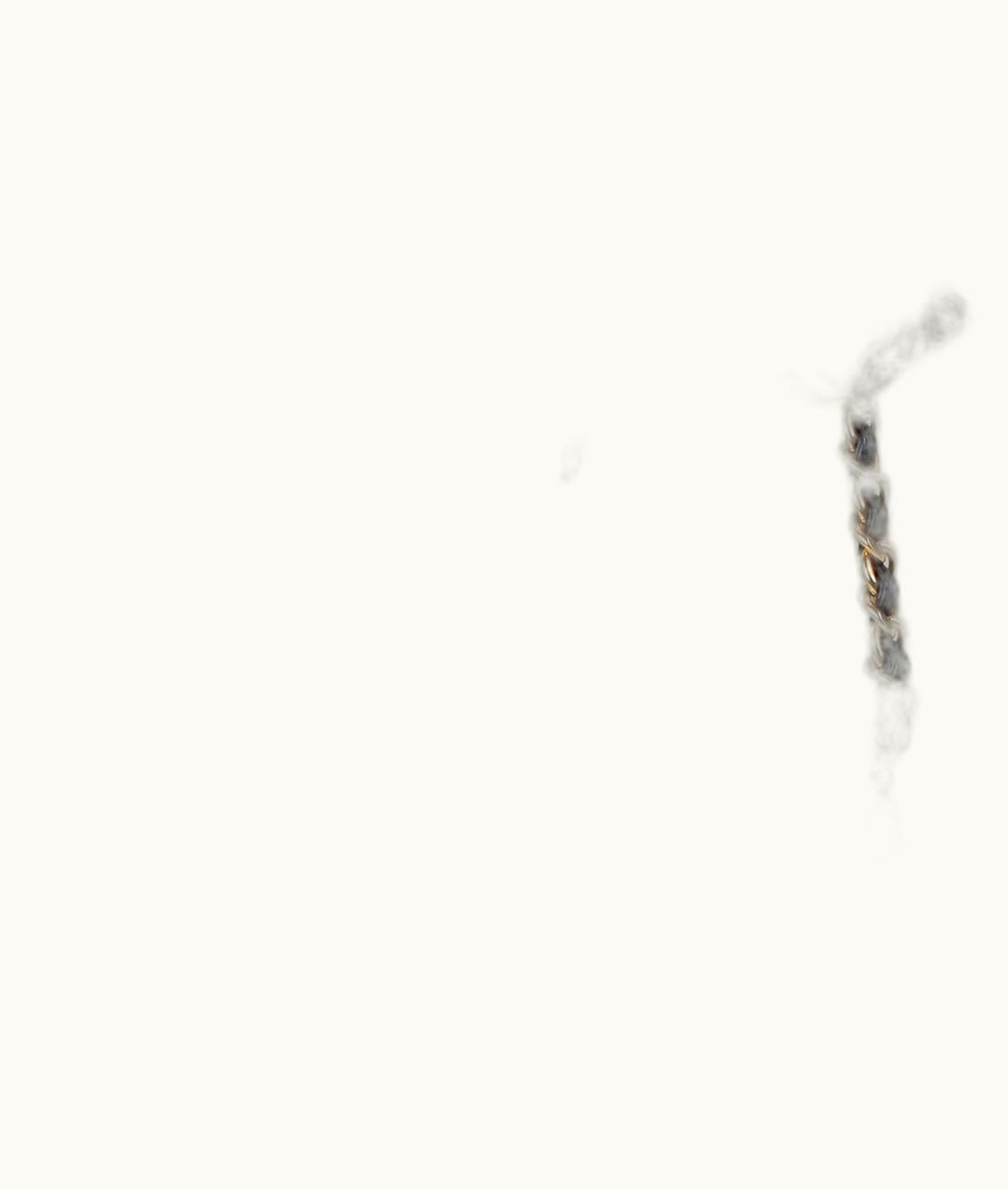 Chanel Chanel Vintage Black Leather Chain Charm Belt