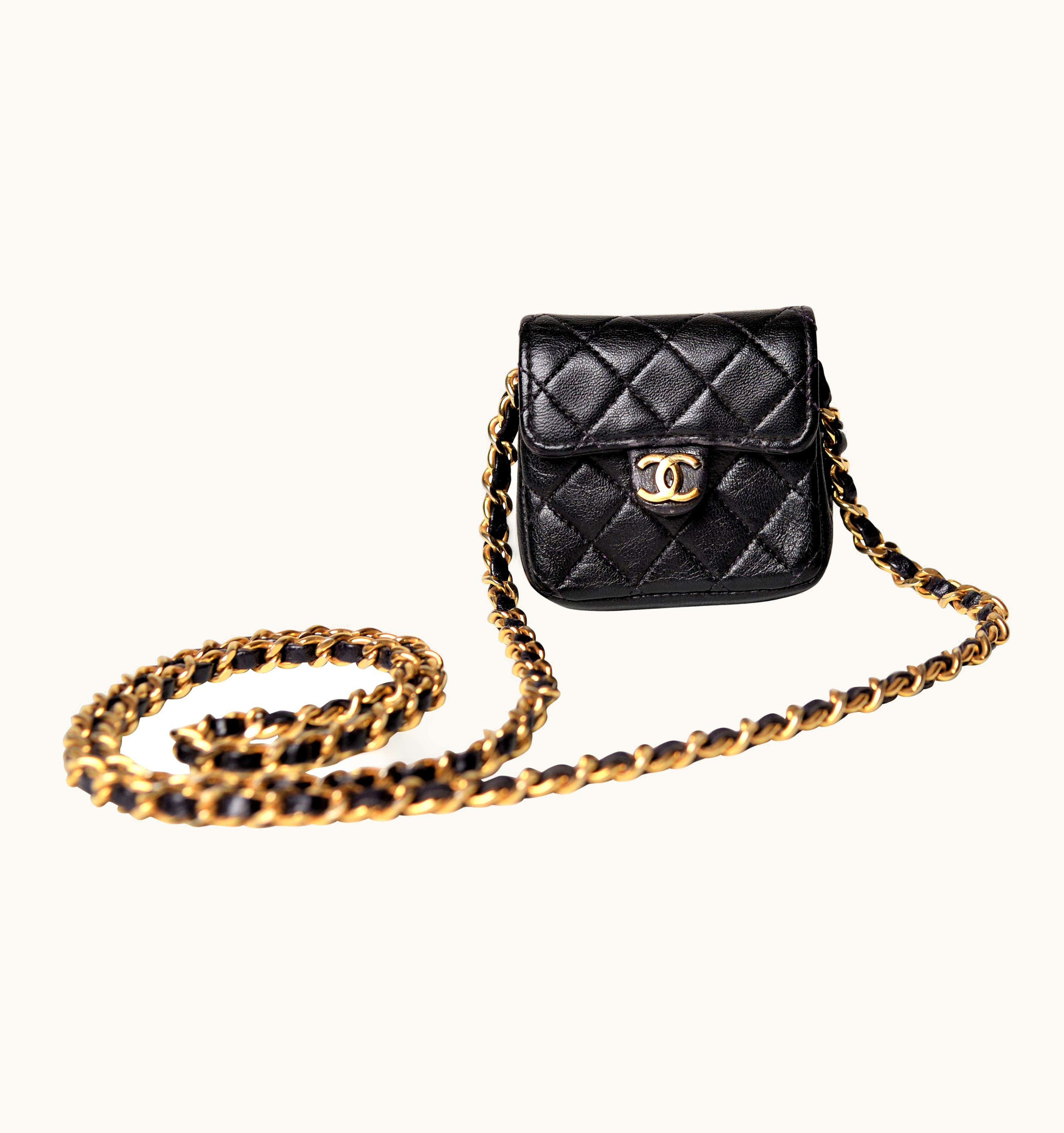 Chanel Chanel Vintage Micro Mini Shoulder Flap Bag Rare