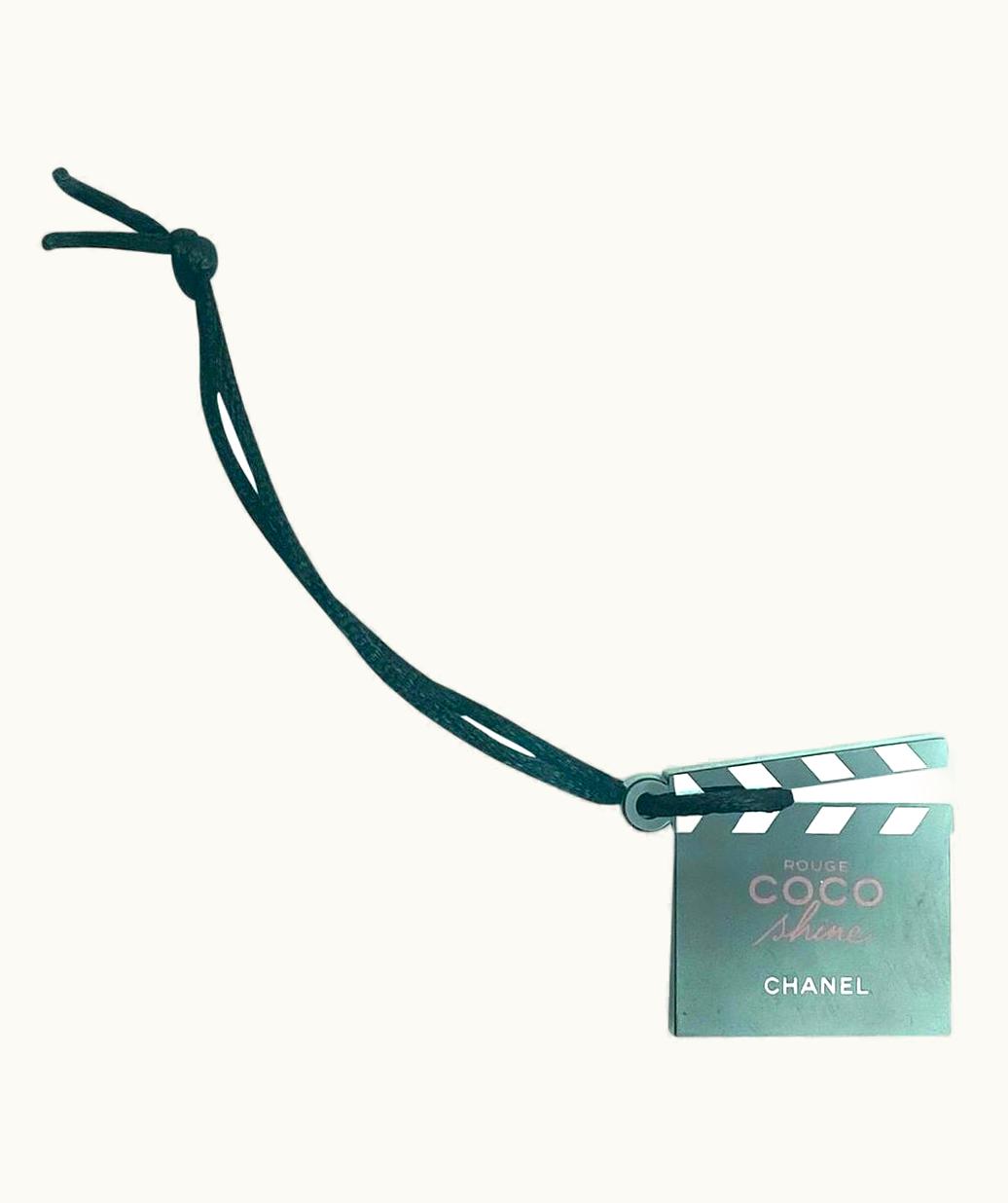 Chanel Chanel Black Directors Cc Clap Board Bag Charm Mobile 3cc531