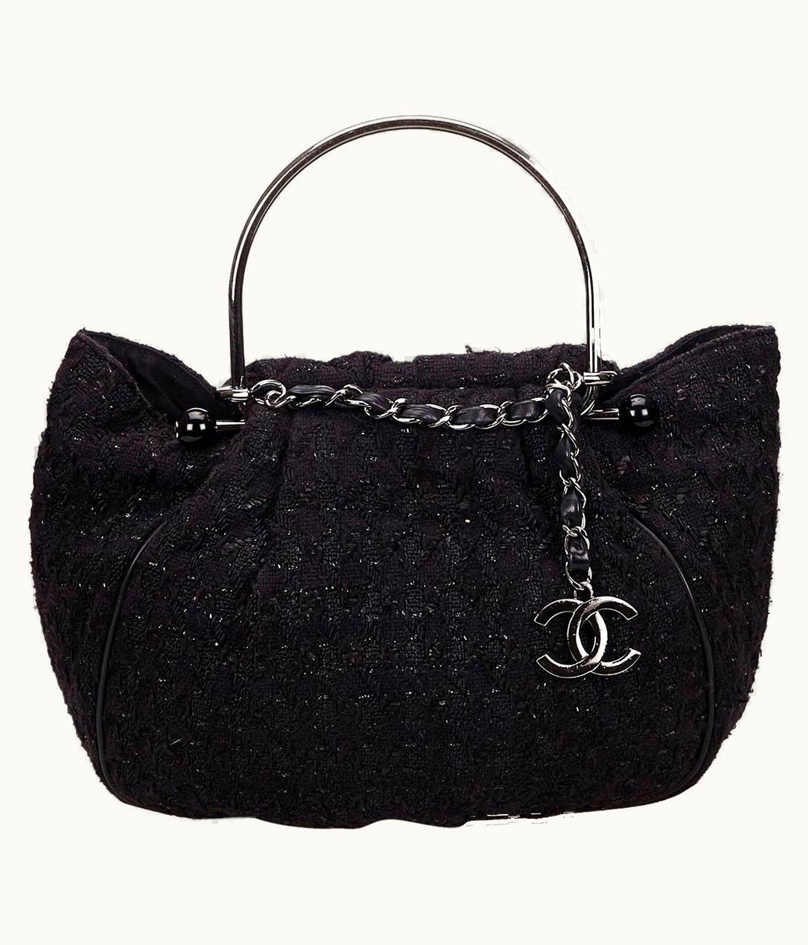 Chanel Chanel Tweed Limited Edition Collector' Novelty Tote