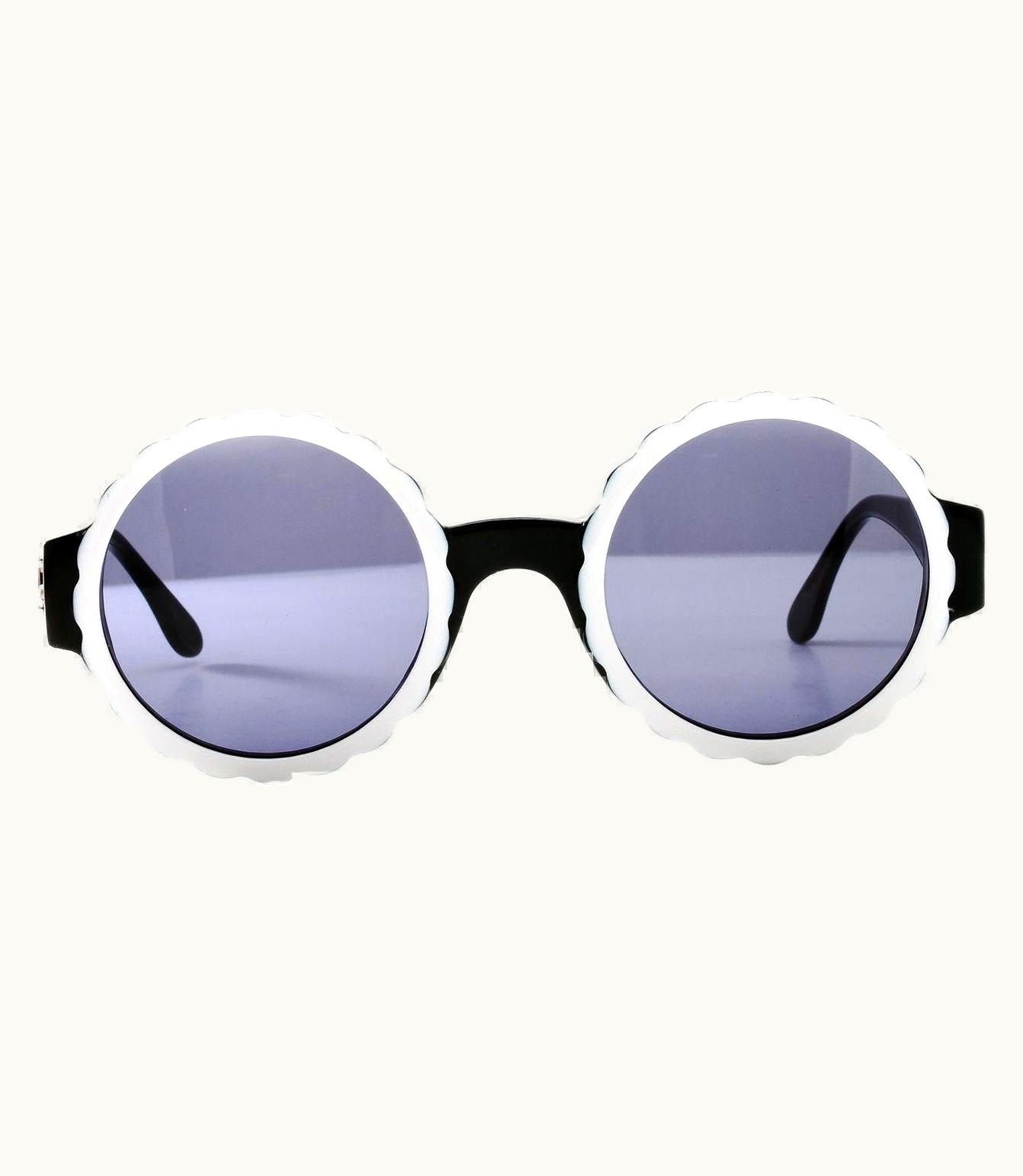 Chanel Chanel Rare White Vintage 90' Sunglasses