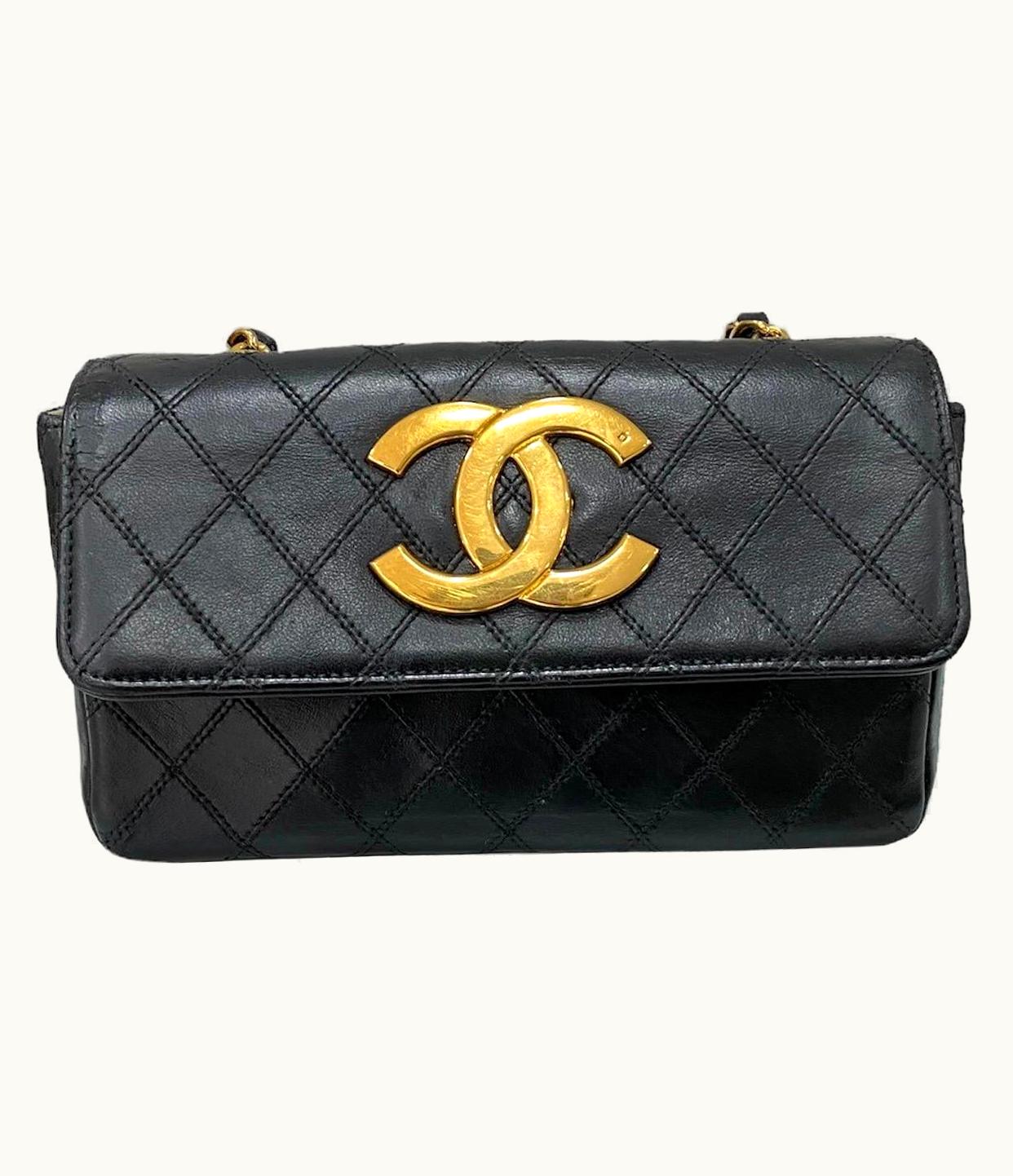 Chanel Chanel Big Logo Mini Shoulder Bag Vintage