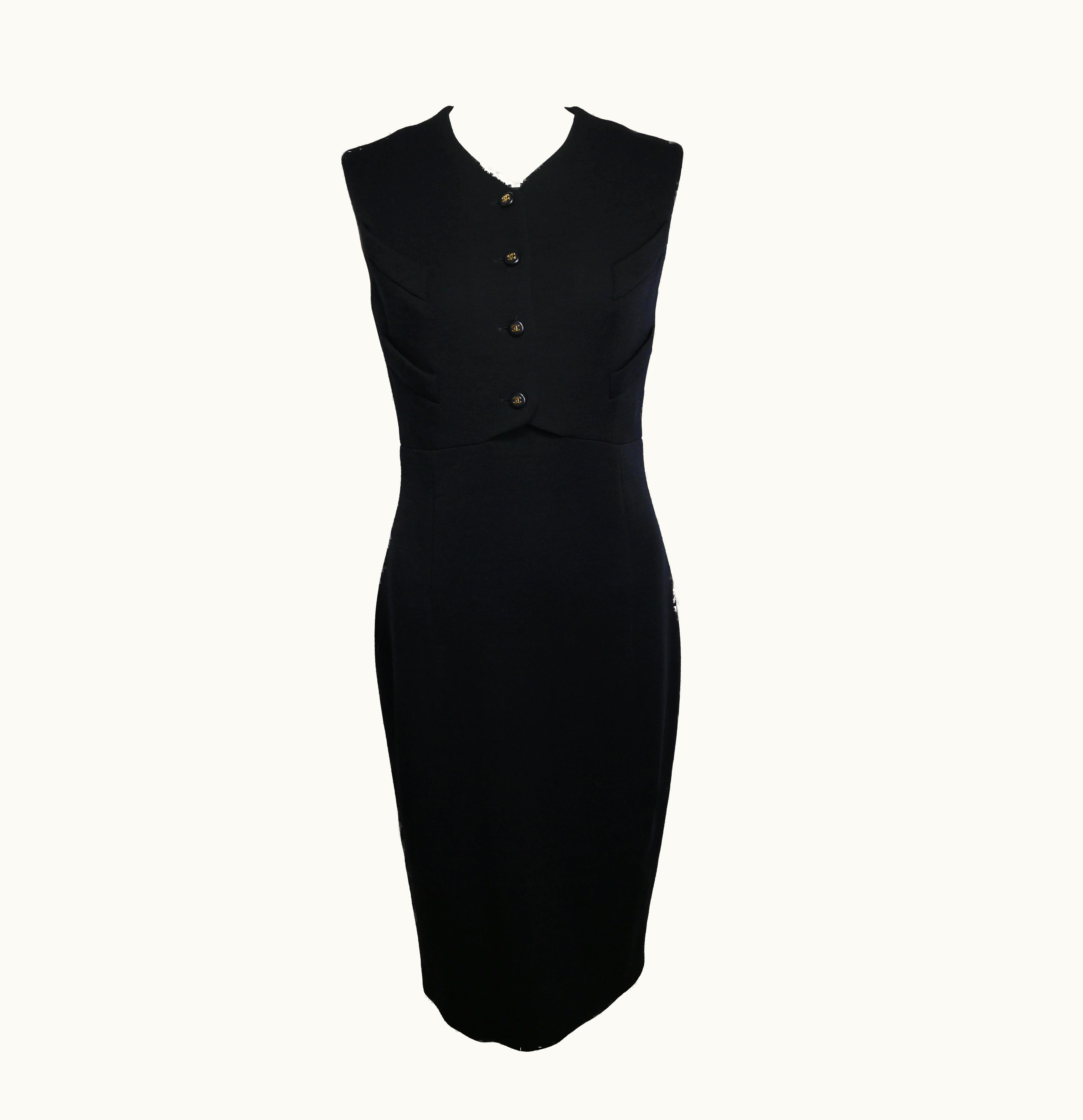 Chanel Unworn Fall 1995 Chanel Classic Little Black Dress