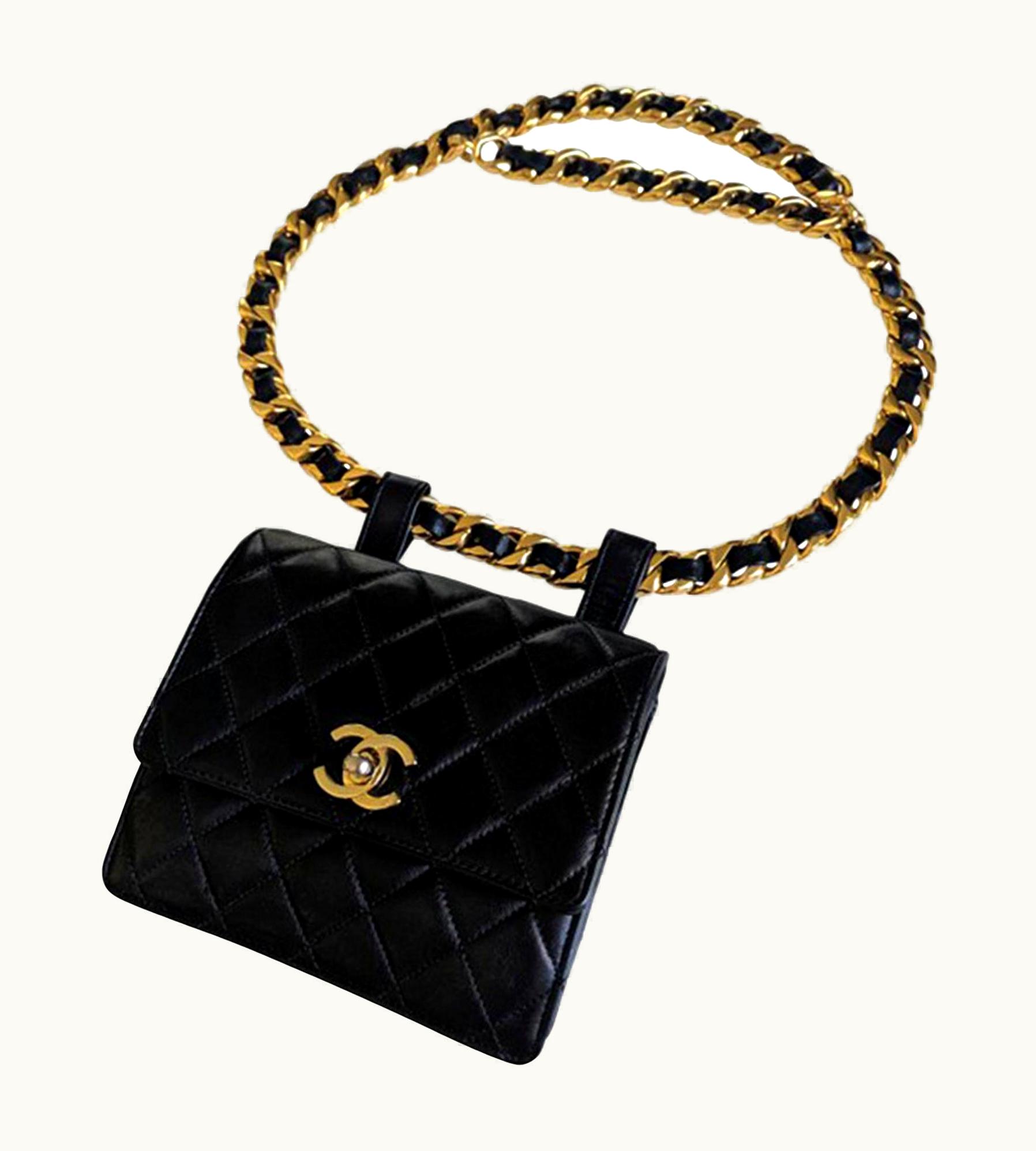 Chanel Chanel 1991 Ultra Rare Vintage Waist Belt Bag Fanny Pack UZ0591682