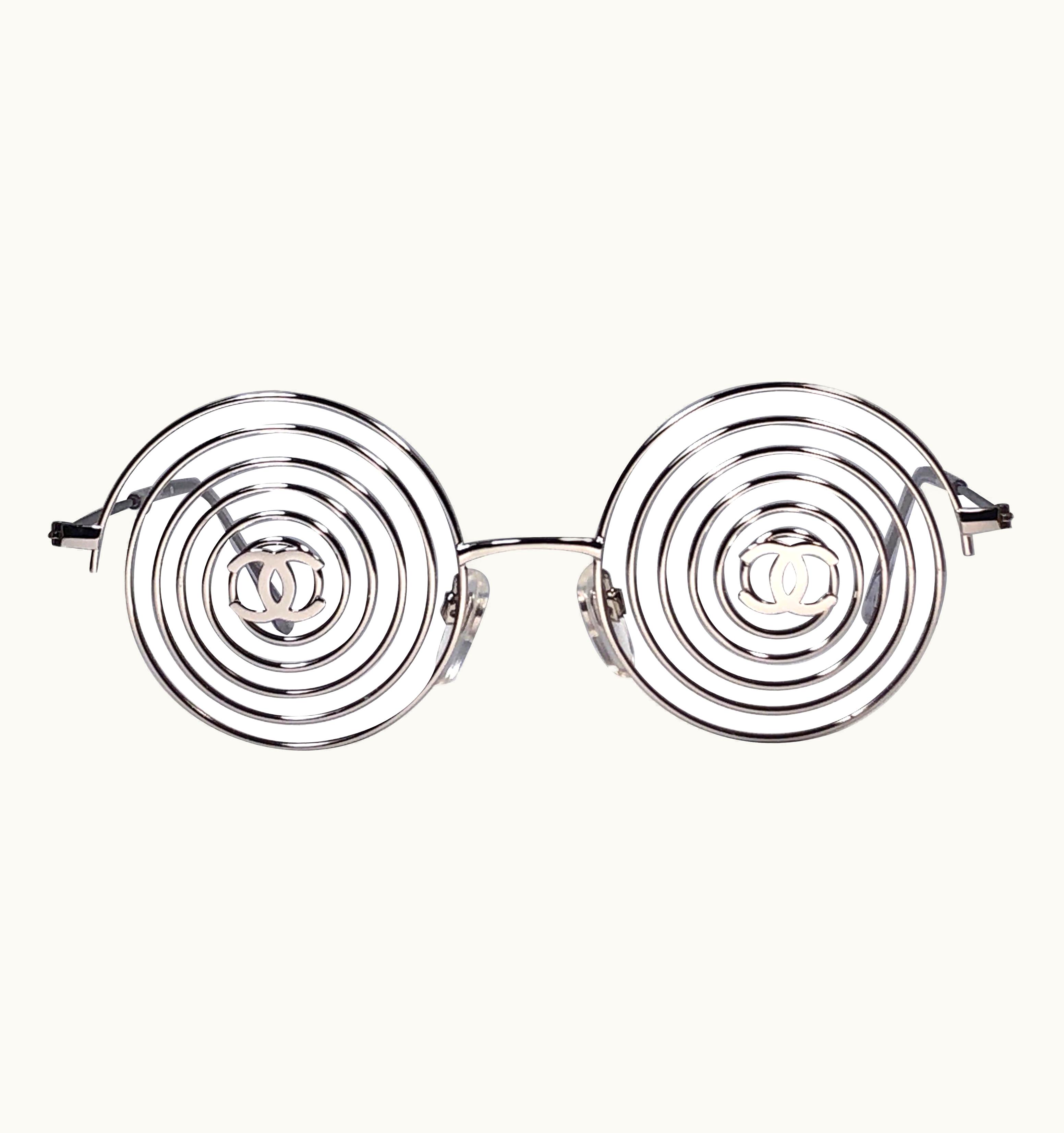 Chanel Chanel Vintage Runway Sample Spring 1996 Sunglasses Made In Italy