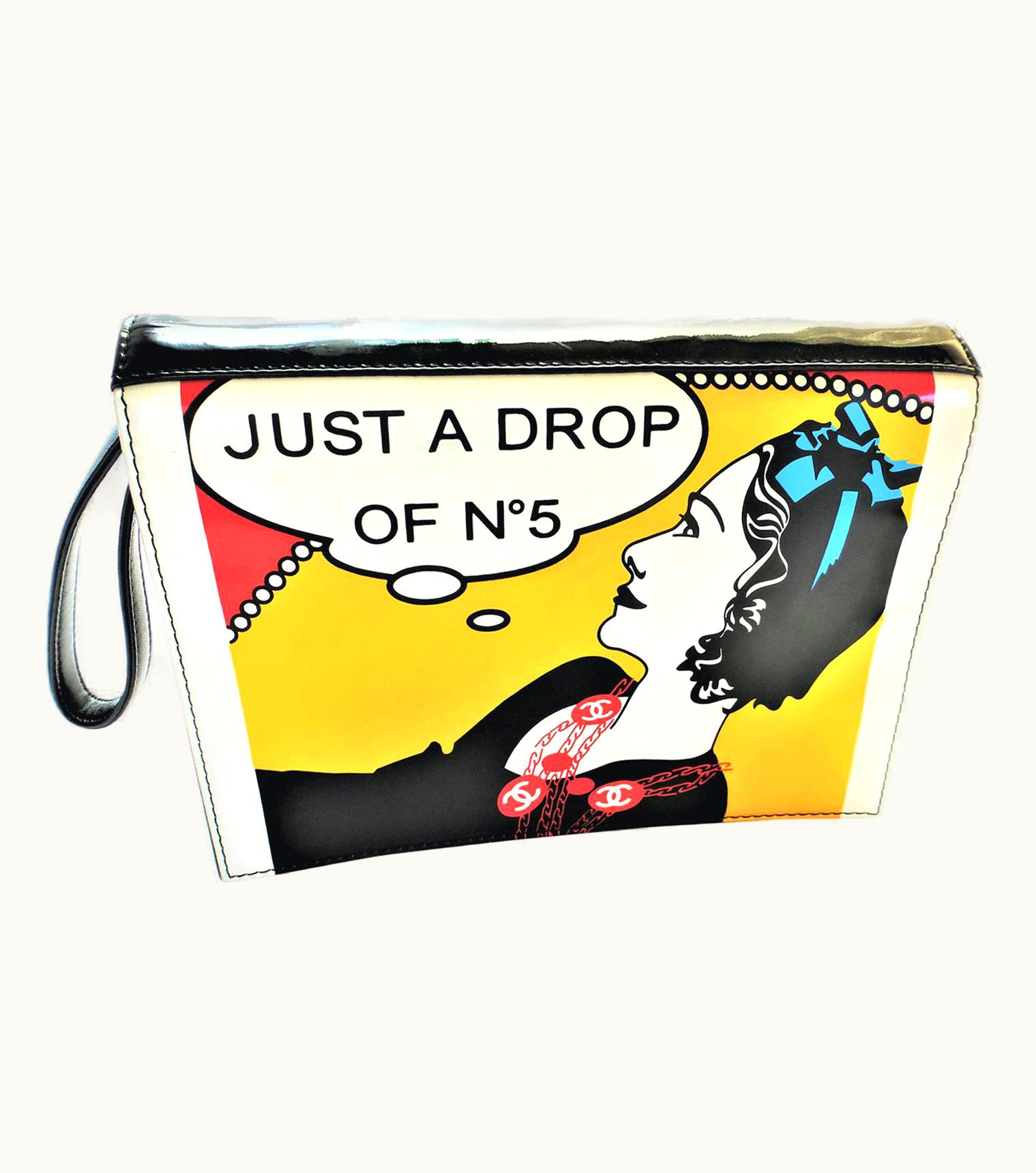 Chanel Vintage Chanel Clutch 1990s 'just A Drop Of Nr. 5' UZ0592120