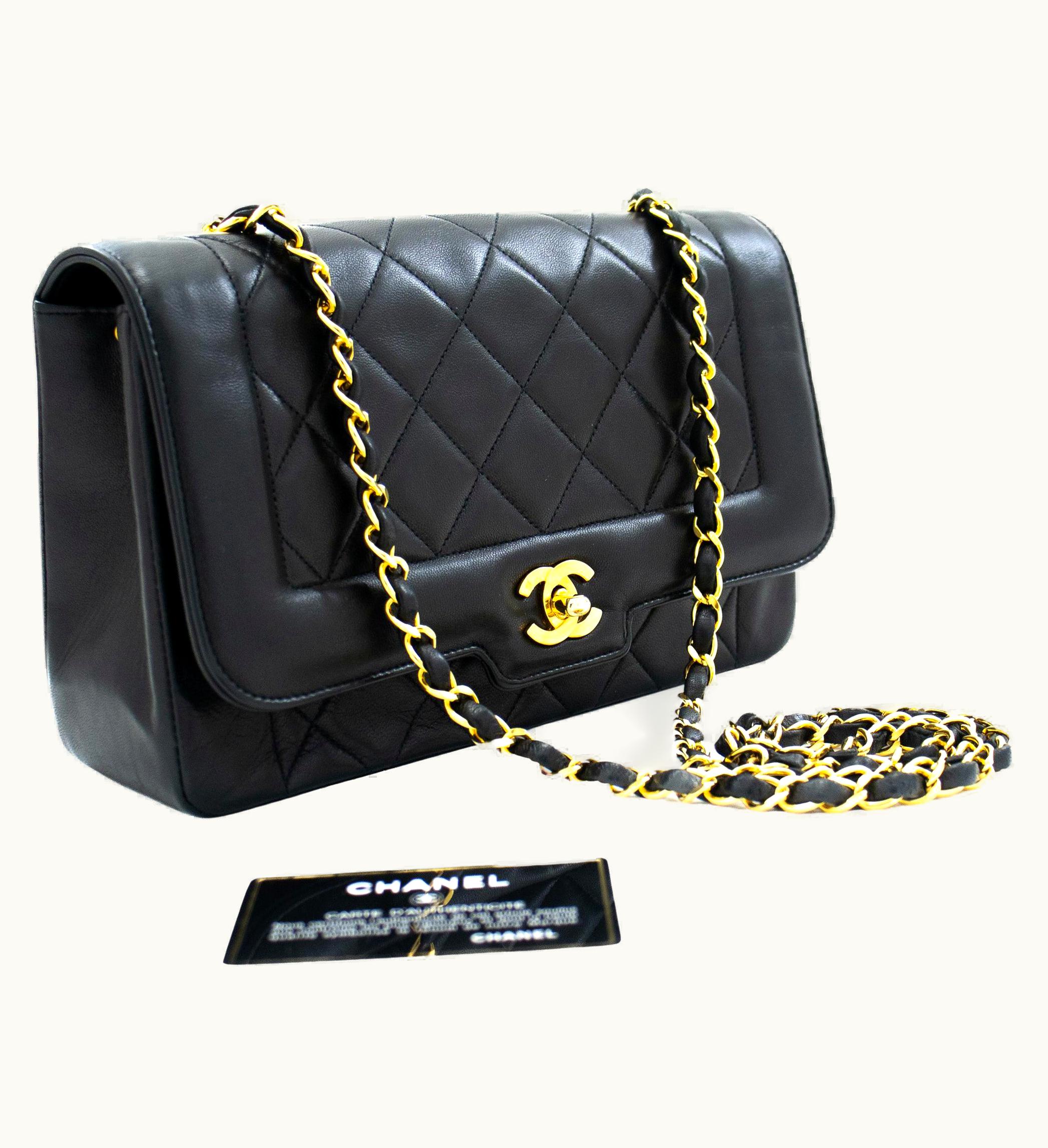 Chanel Chanel Classic Single Chain Flap Shoulder Crossbody Bag Black