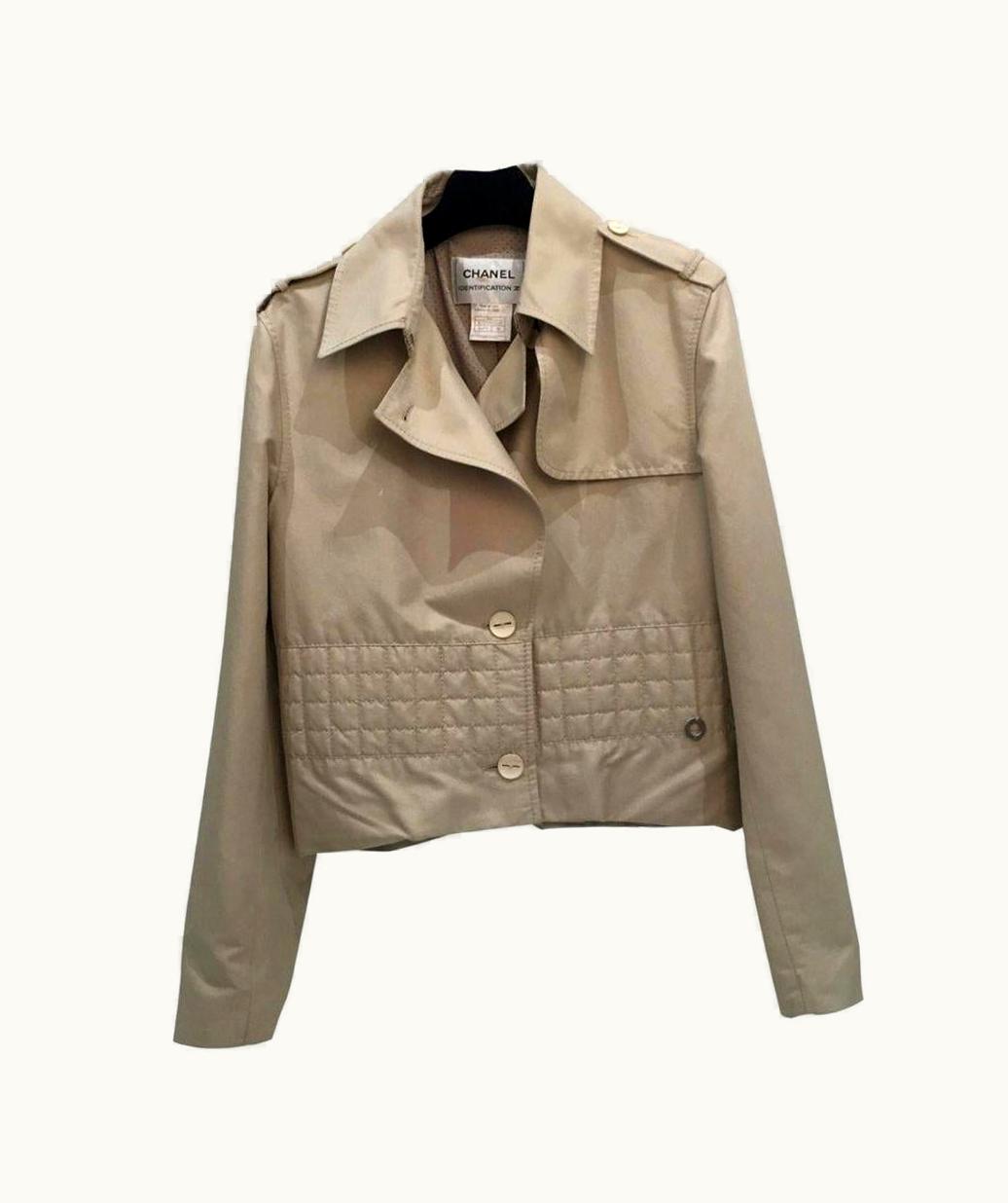 Chanel Chanel Beige Waterproof Jacket