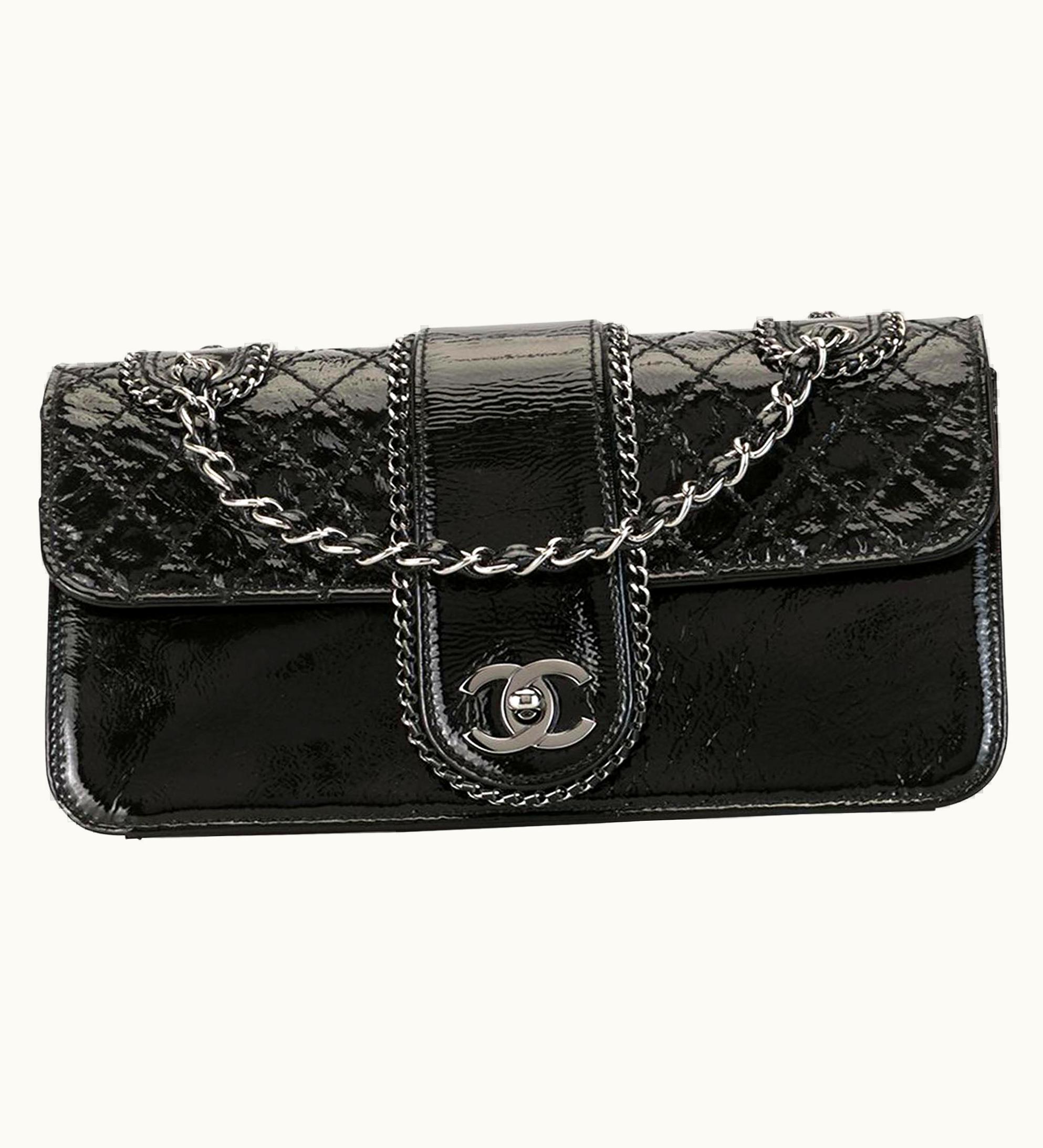 Chanel Chanel Vintage Quilted Double Chain Shoulder Bag