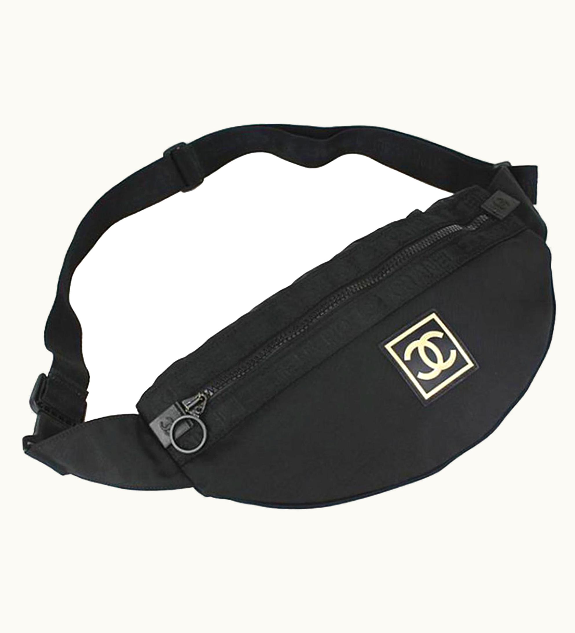 Chanel Chanel Vintage Nylon Large Crossbody Fanny Pack Bag