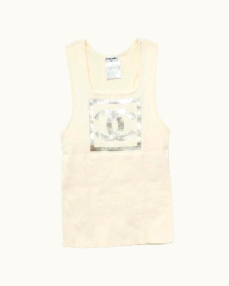 Chanel Chanel Sport Gorgeous Tank Top With Cc Logos