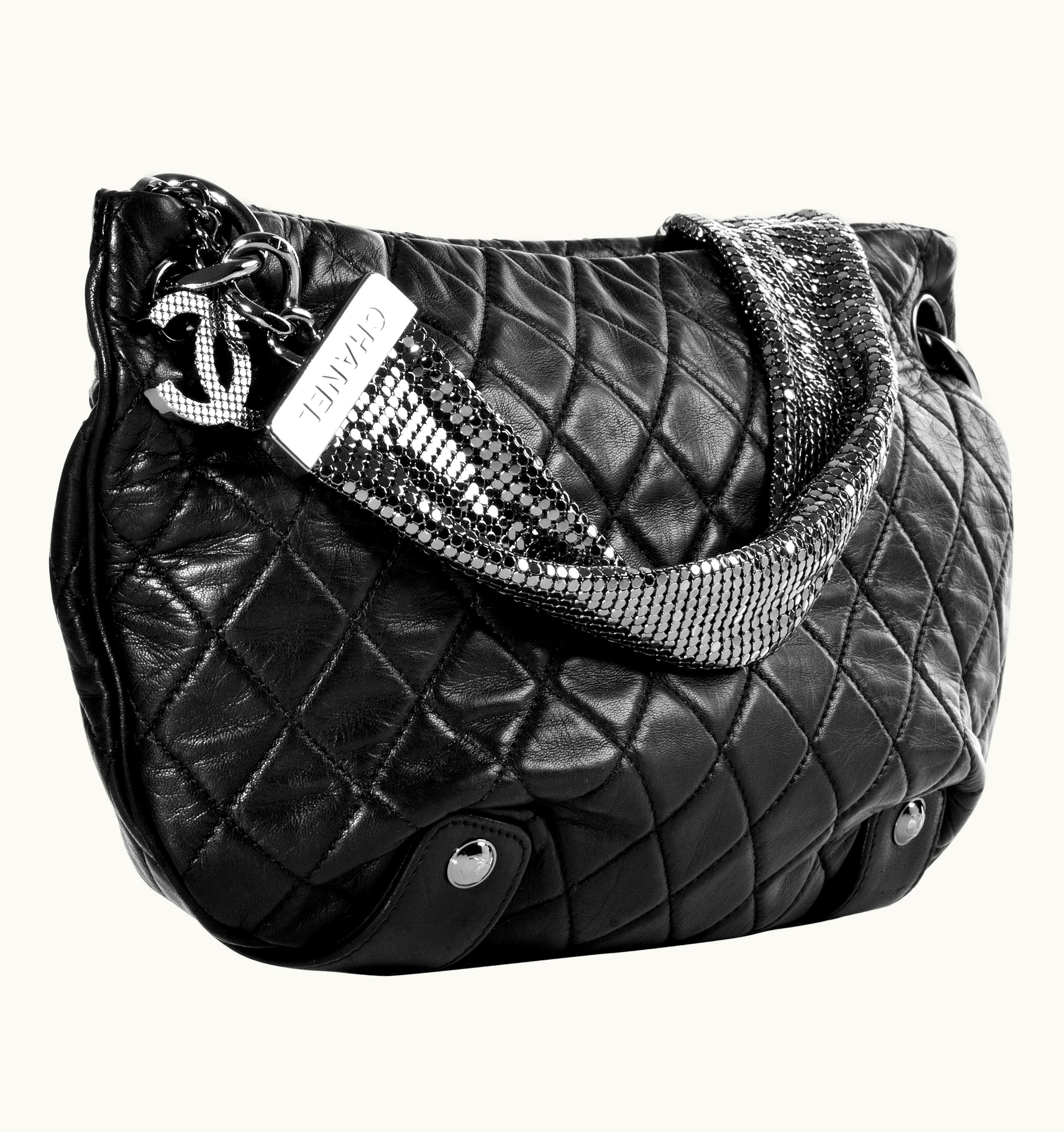 Chanel Chanel Rare Metallic Mesh Quilted Soft Quilted Lambskin Mini Bag Small