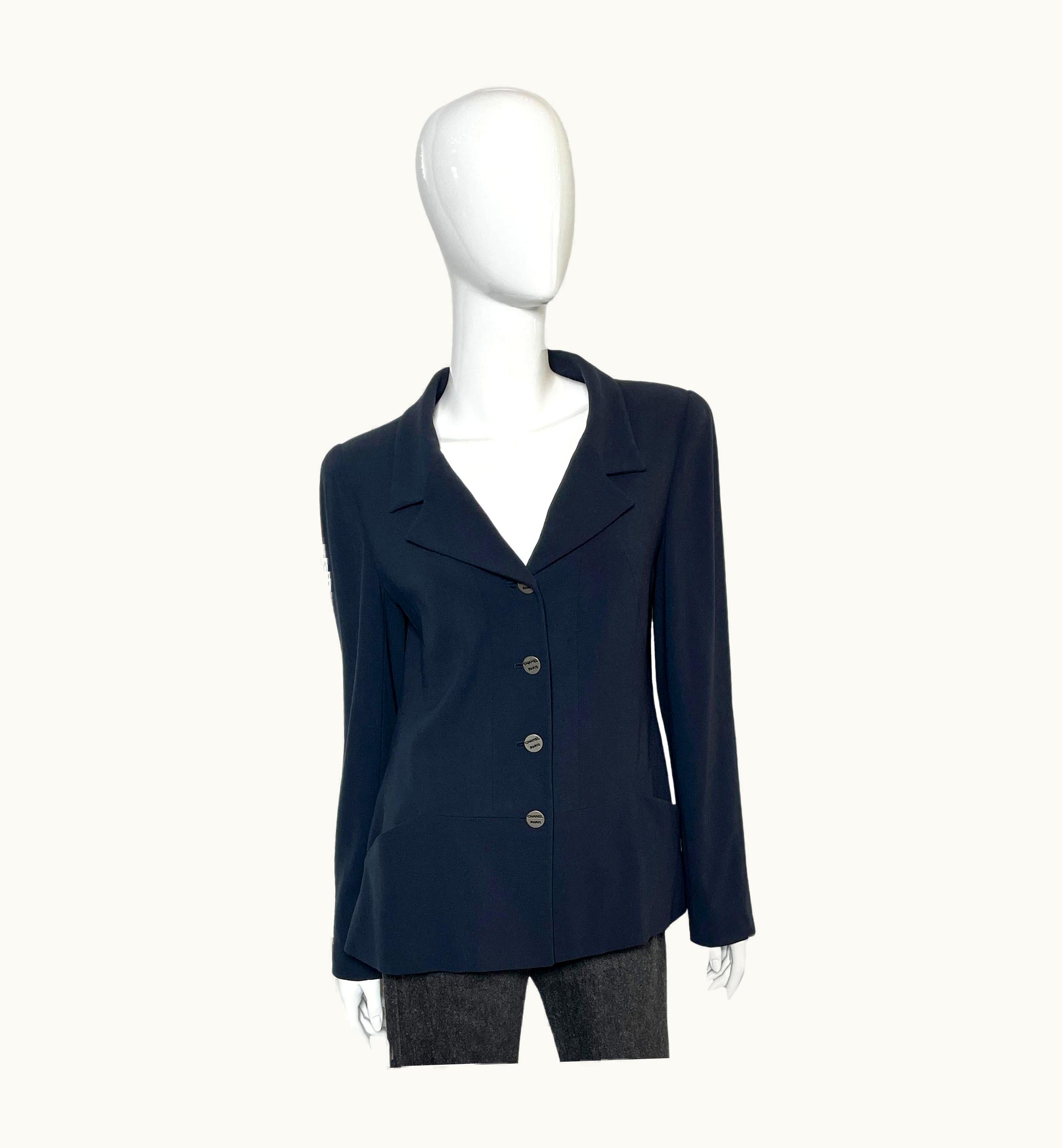 Chanel Vintage Chanel Wool Blazer, Cruise 2000s