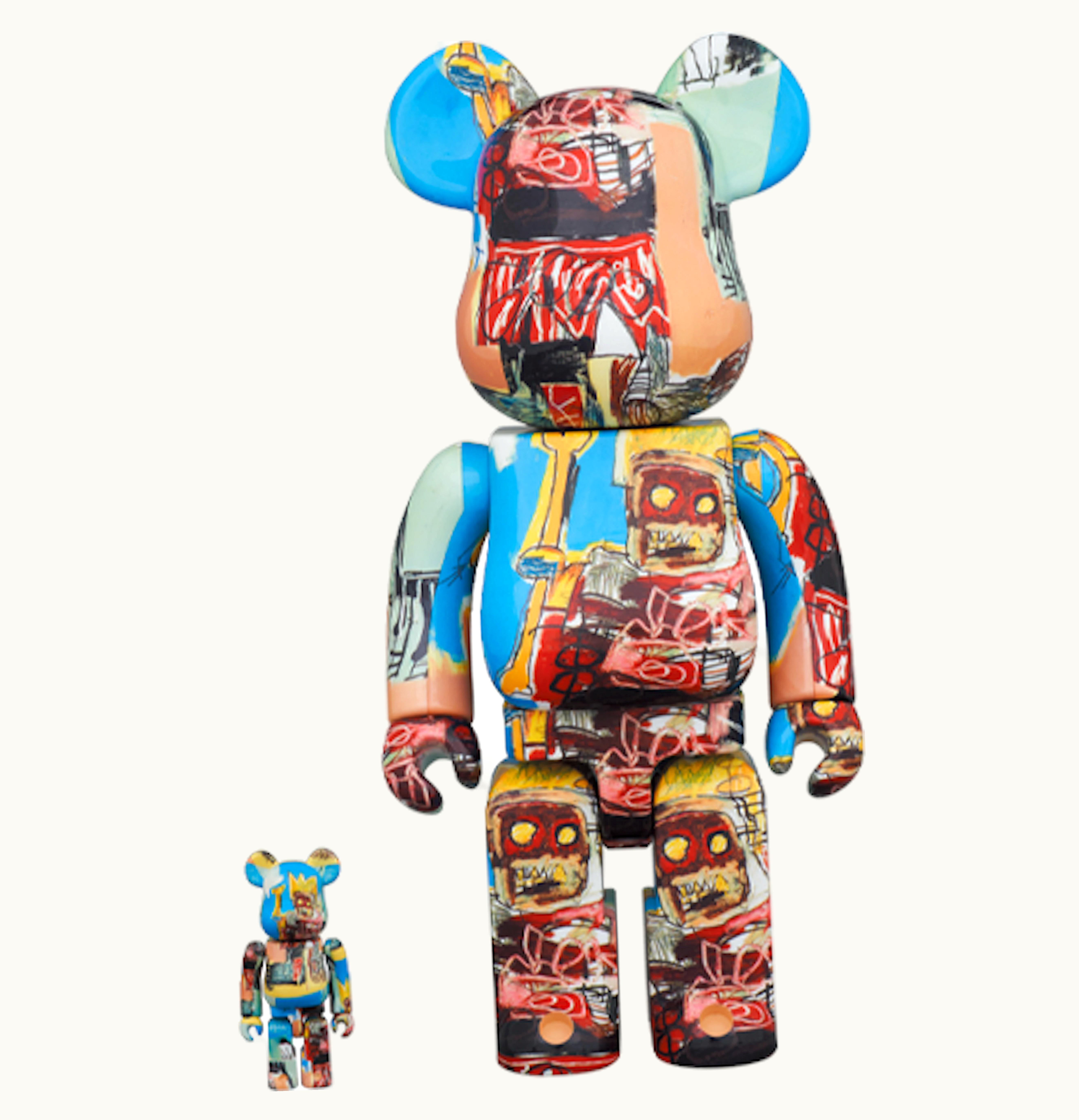Bearbrick Bearbrick JEAN MICHEL BASQUIAT 6 100 400 Set