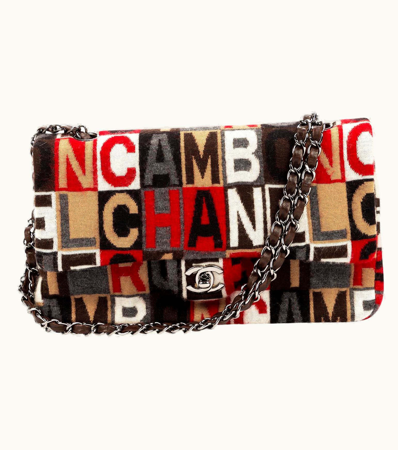 Chanel Chanel Limited Edition 2006 Cambon Patchwork Double Flap Bag