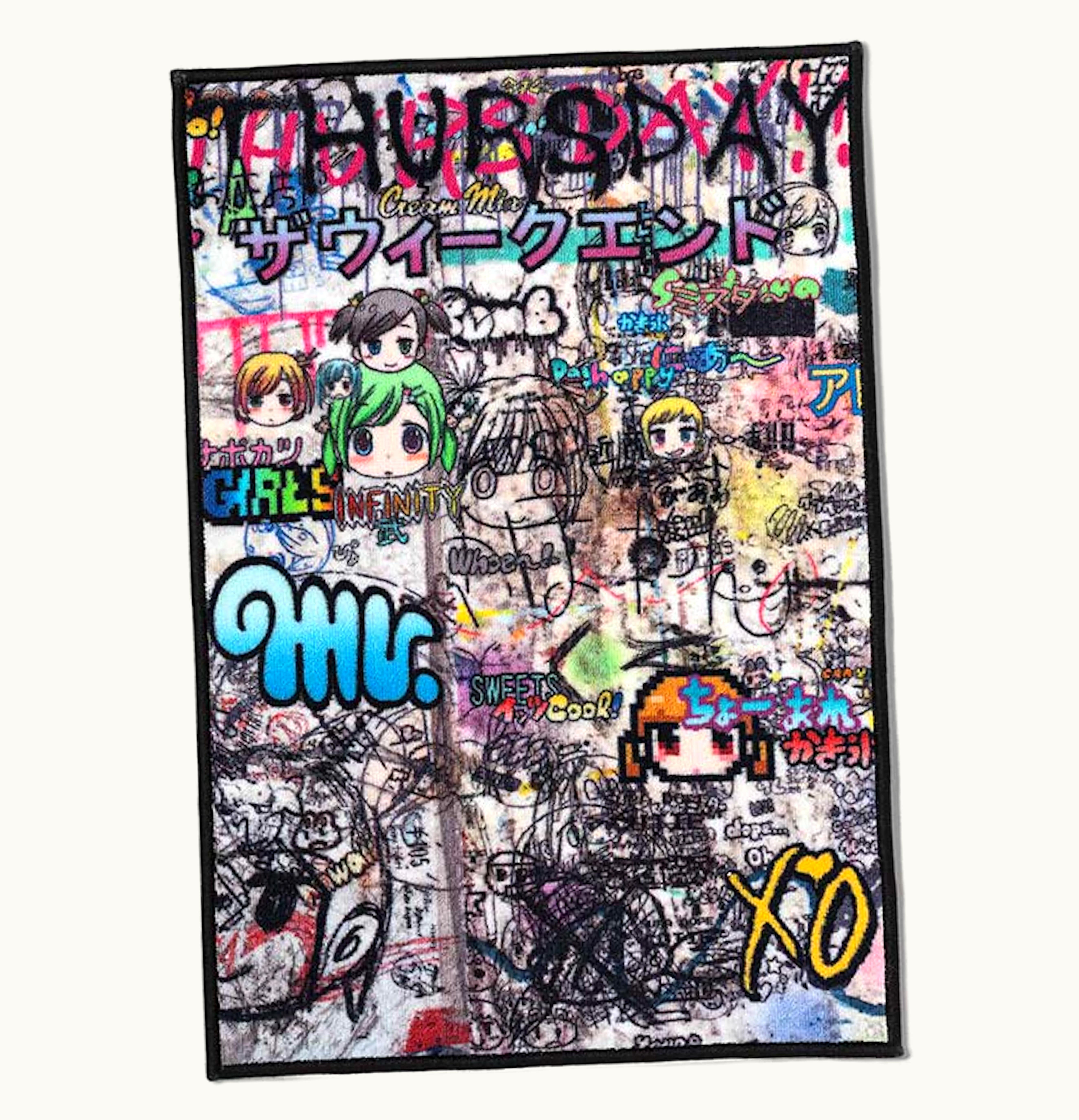 The Weeknd The Weekend 10th Anniversary Thursday Anime Rug