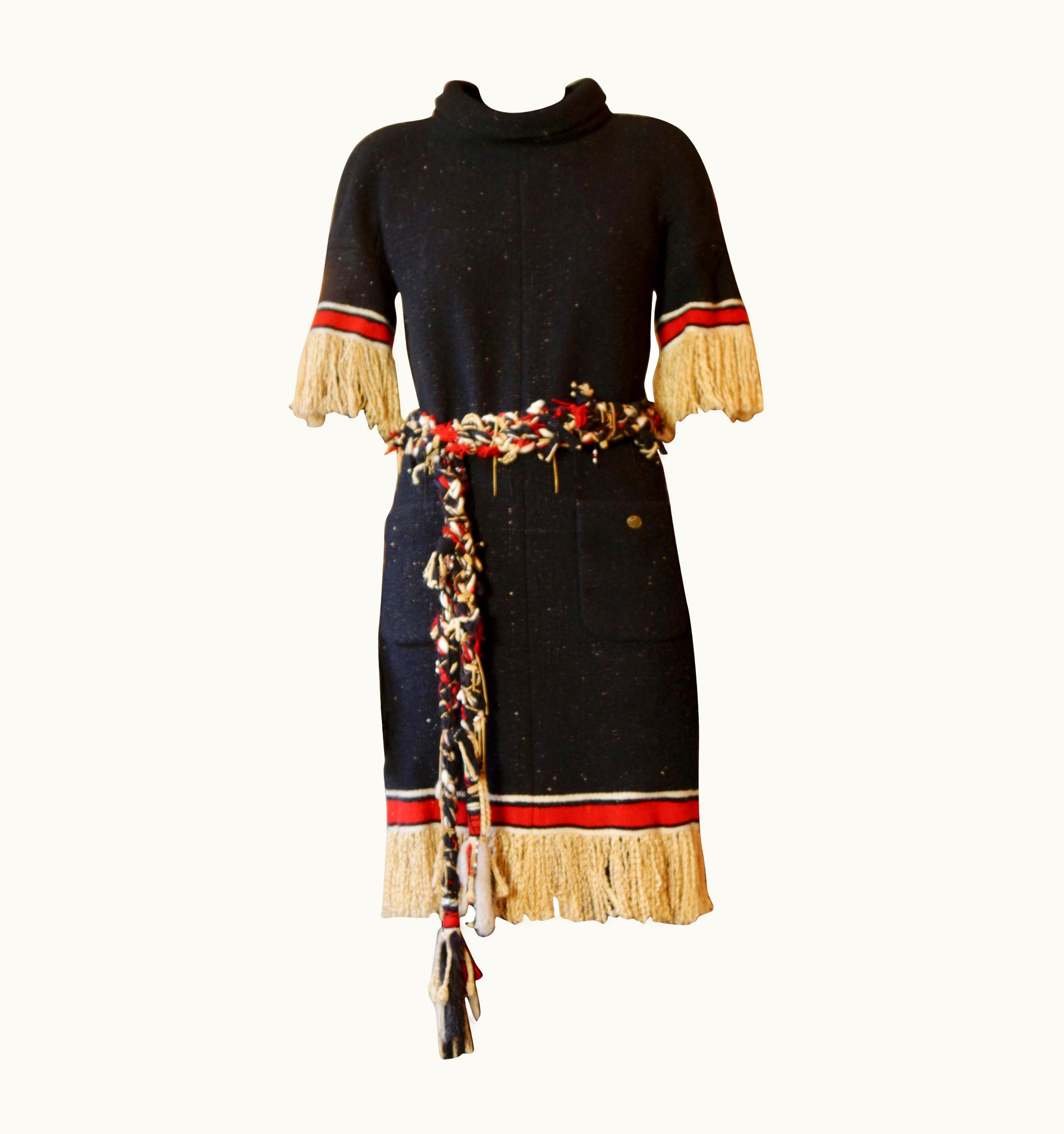 Chanel Chanel Cashmere And Silk Dress AW 2010