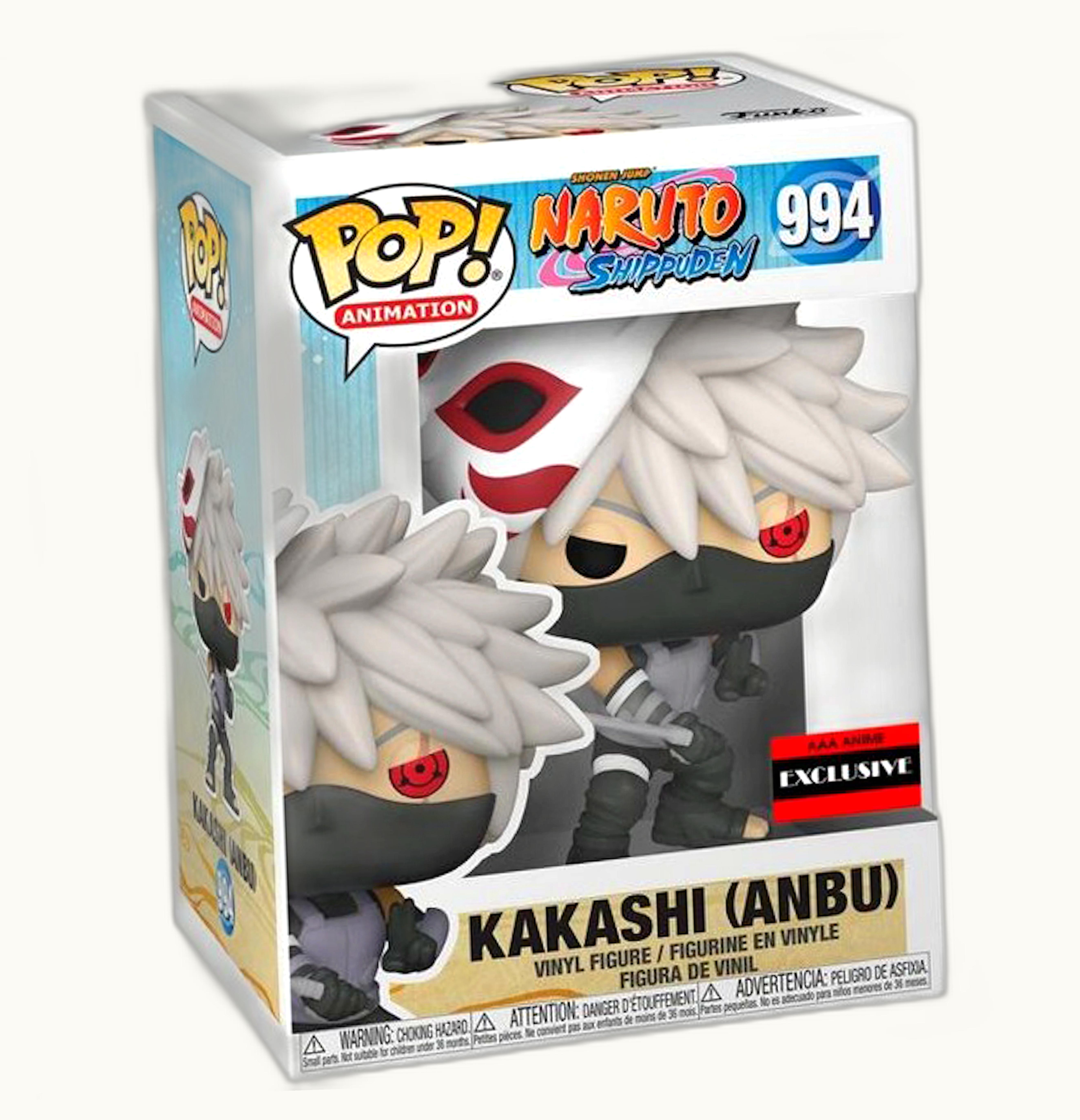 Funko Funko Pop Animation Naruto Shippuden Kakashi Anbu AAA Anime Exclusive Figure 994