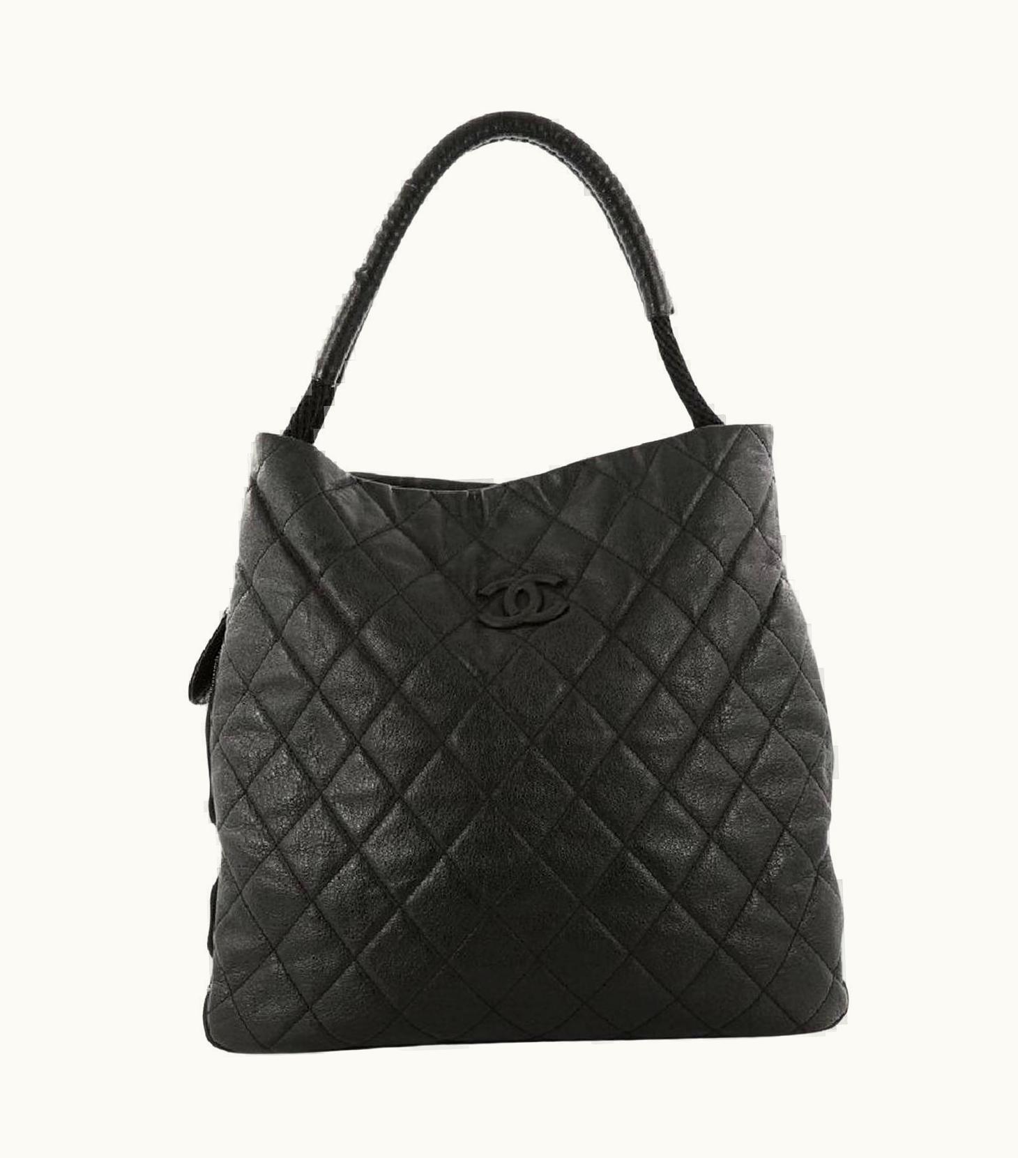 Chanel Chanel Large Boating Classic Shopper Zippered Expandable Tote