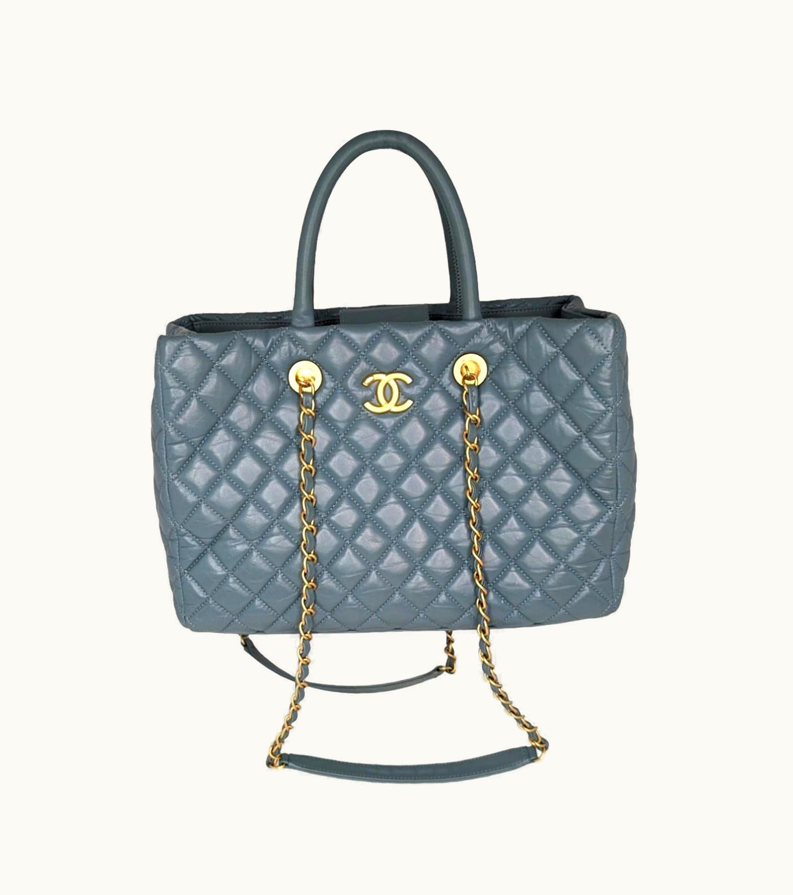 Chanel Chanel Aged Calfskin Coco Allure Large Shopping Bag