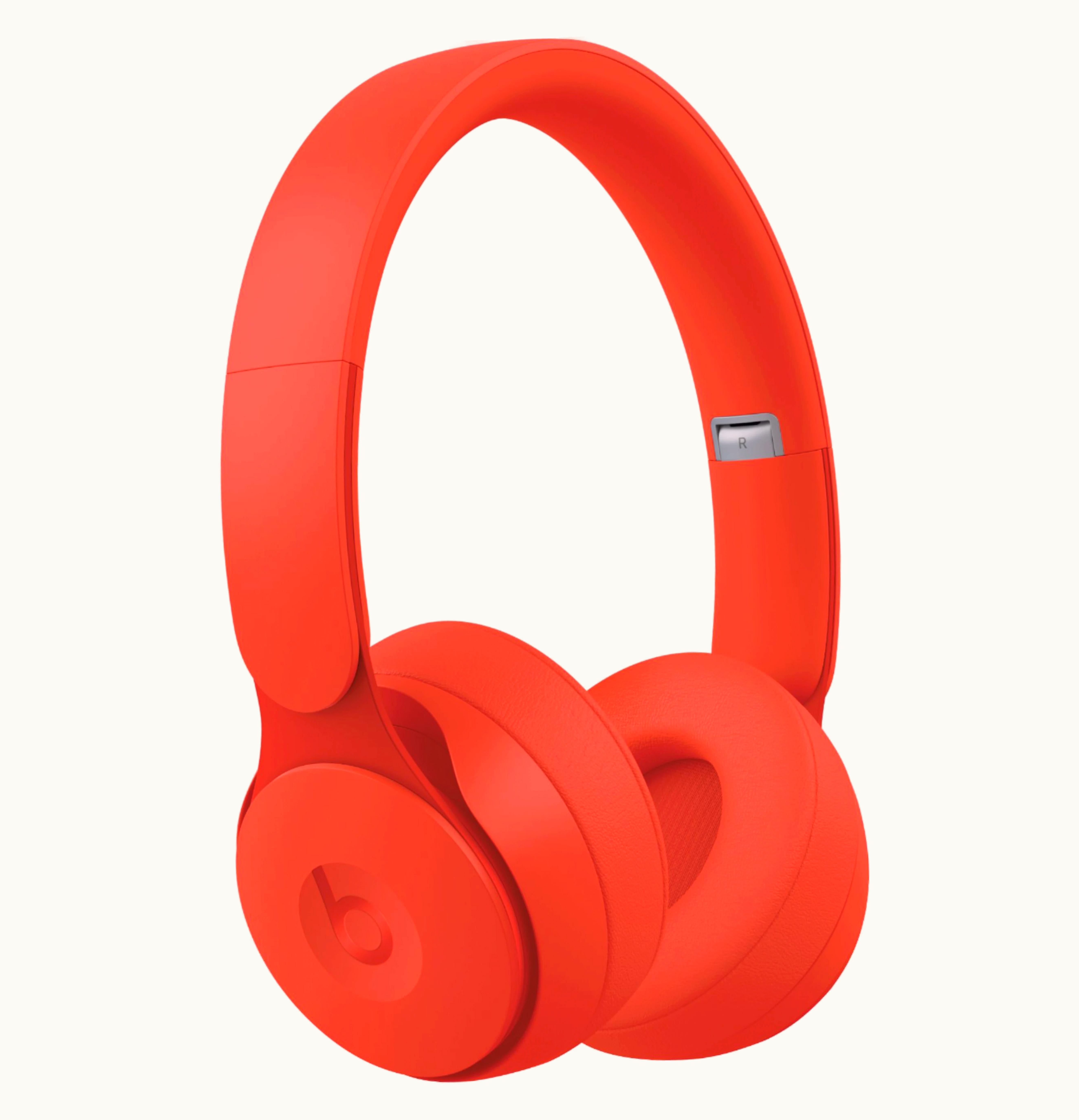 Beats Beats by Dr Dre Solo Wireless Noise Cancelling Headphones Pro More Matte Collection MRJC2LL A Red