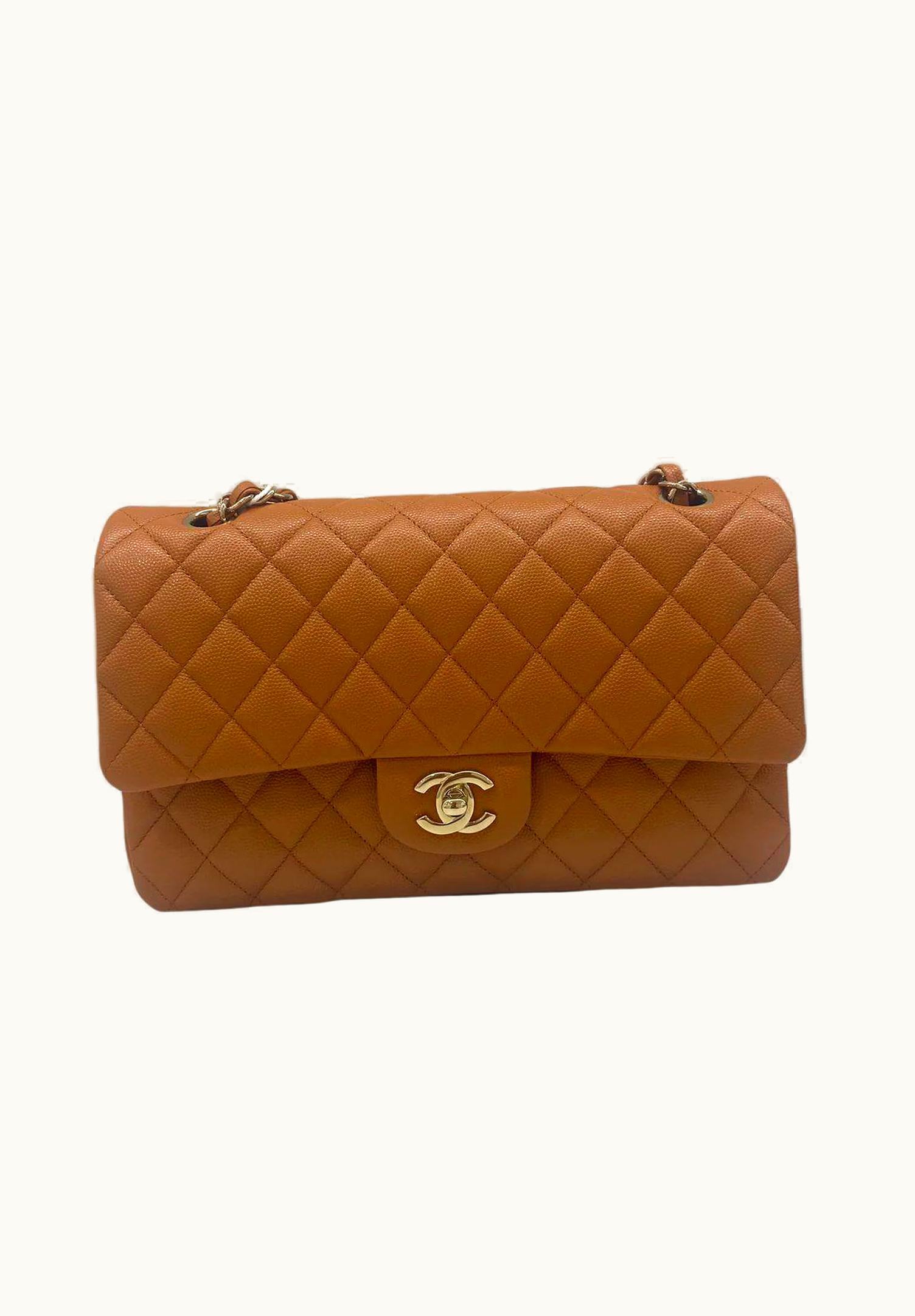 Chanel Chanel Classic Medium Flap Bag - Pumpkin Cghw