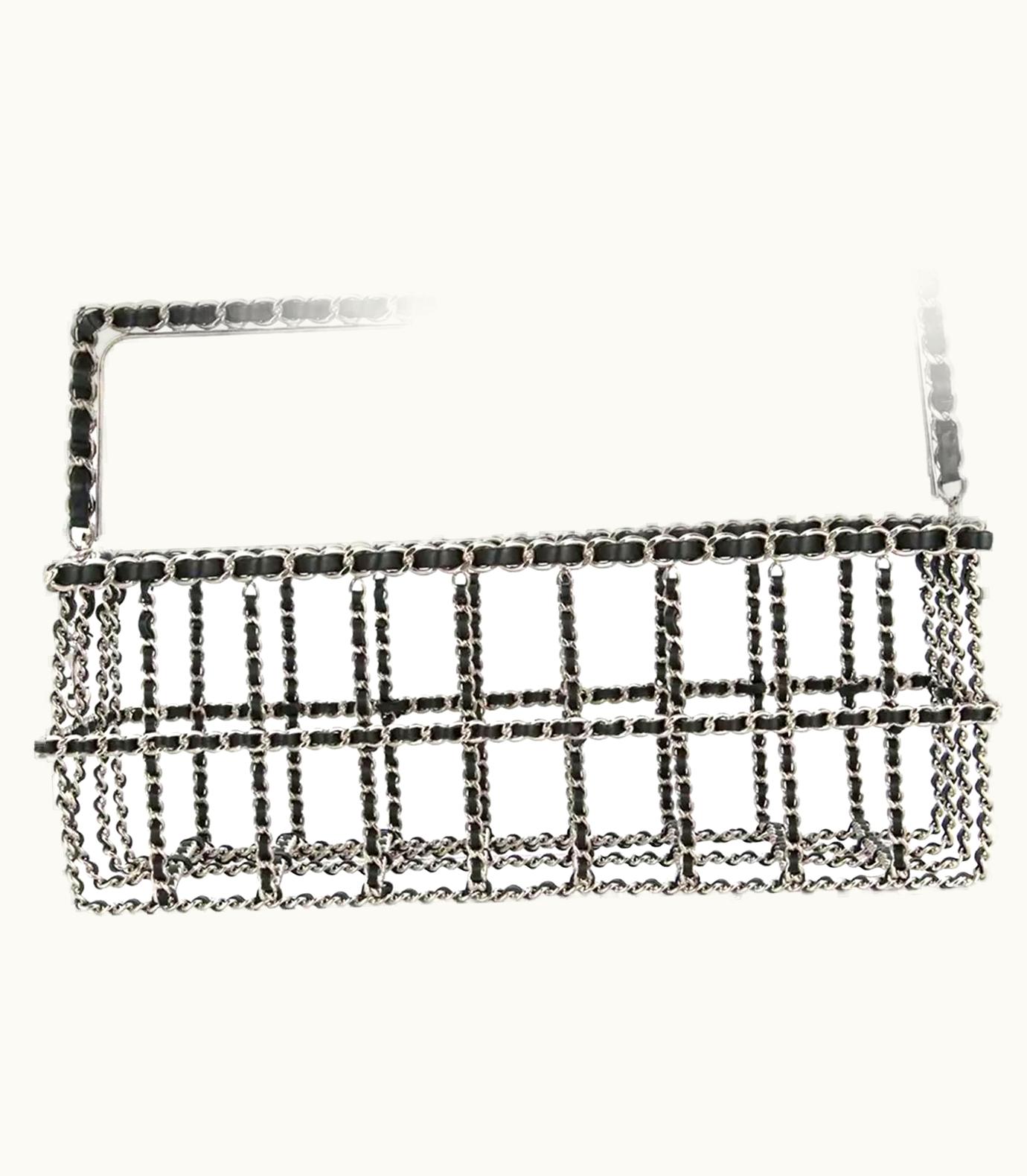 Chanel Chanel Runway Supermarket Grocery Basket Chain Tote Minaudière