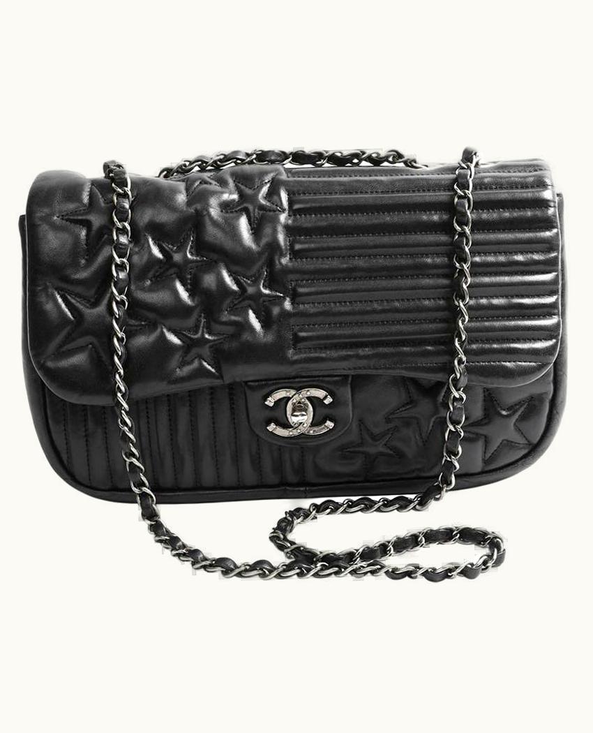 Chanel Chanel Timeless Quilted Black Paris-Dallas Bag