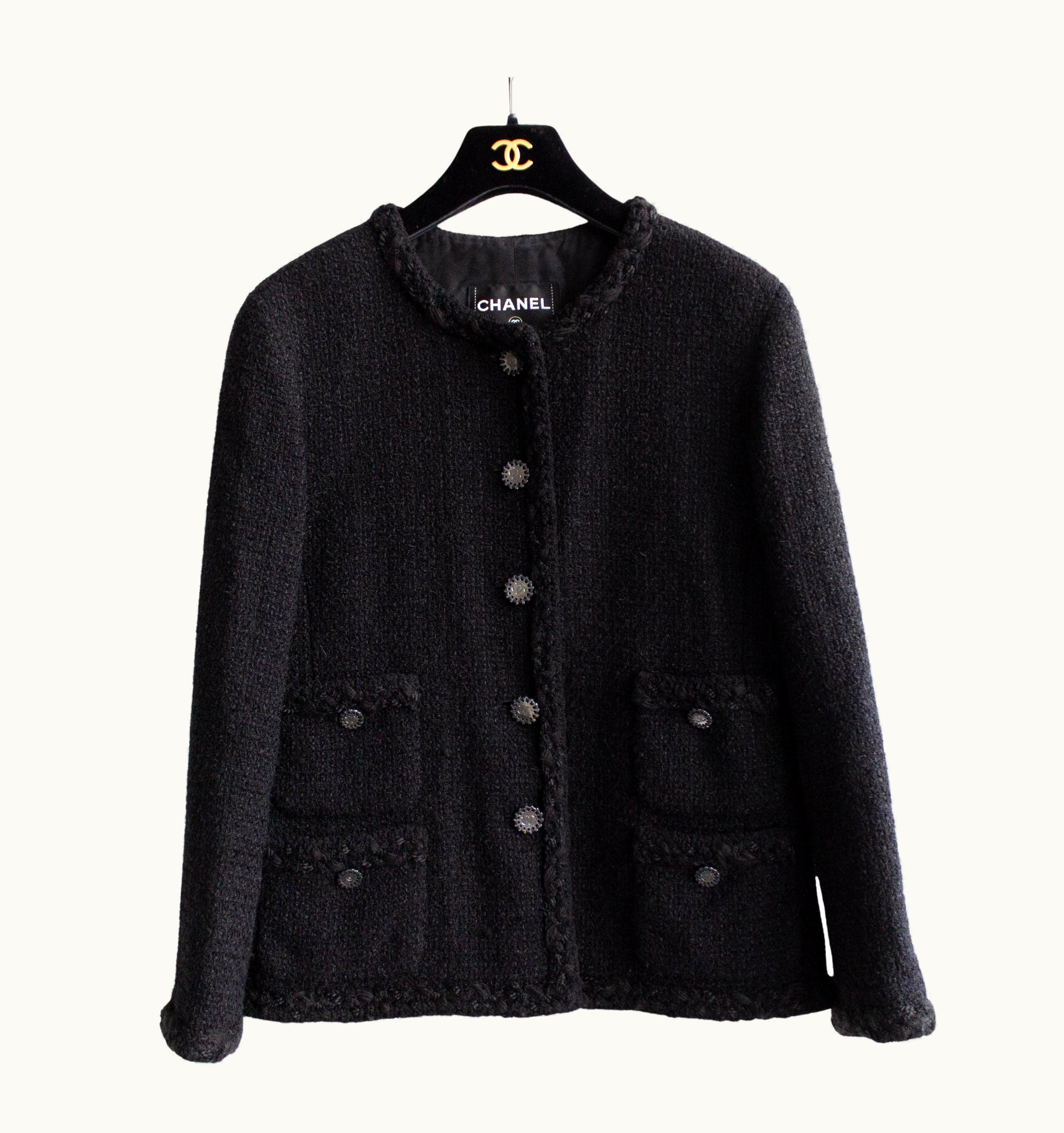 Chanel Chanel 11c The Little Black Jacket Cruise 2011 Classic Tweed Lbj Blazer