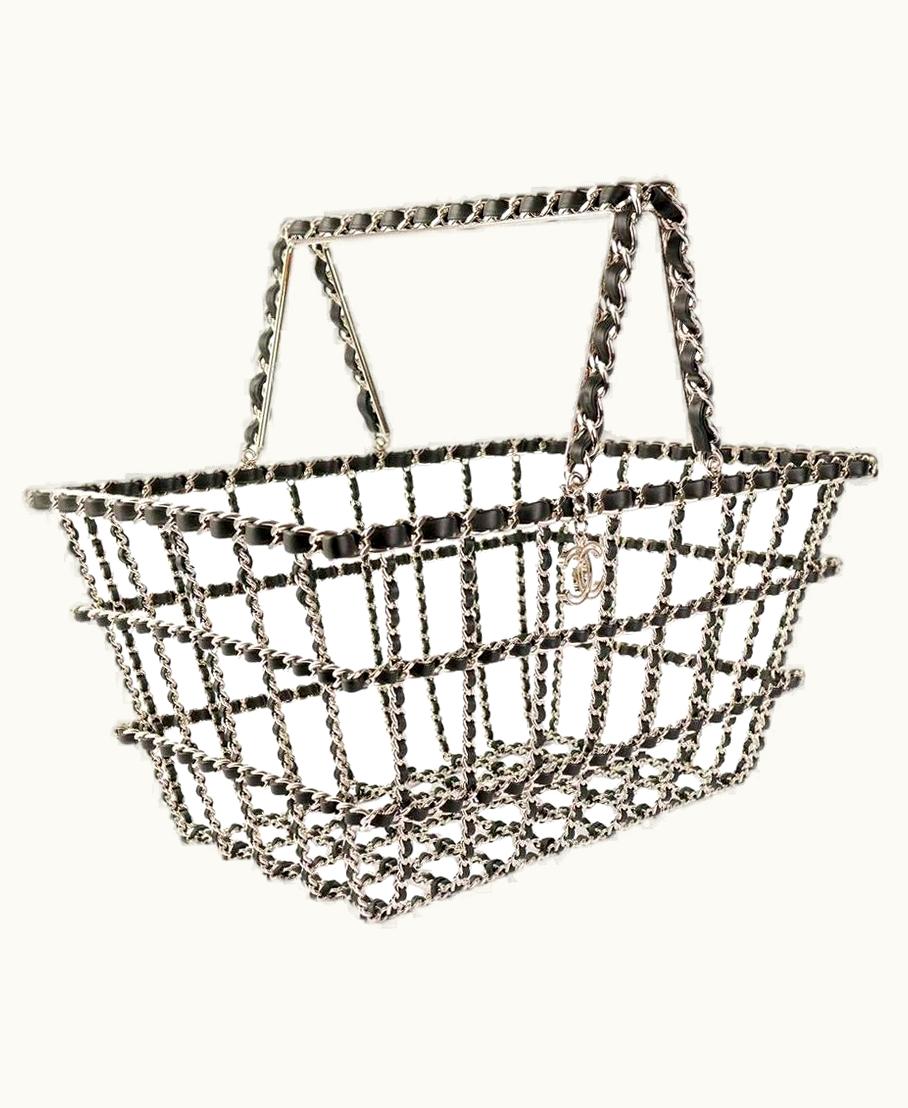 Chanel Chanel Rare Collector' Runway Supermarket Grocery Basket Chain Tote Minaudière