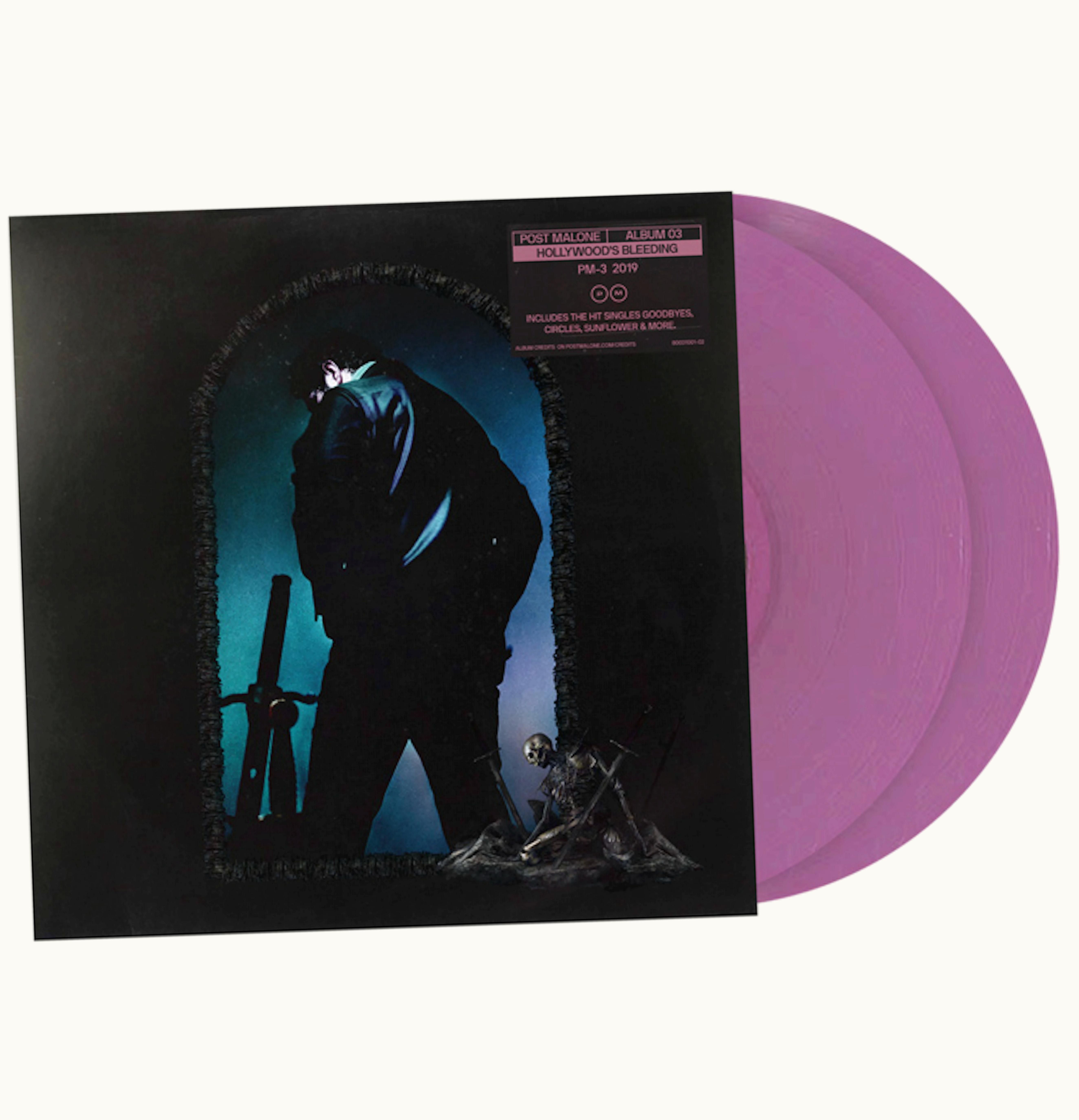 Post Malone Post Malone Hollywoods Bleeding Limited Pink 2XLP Vinyl Pink