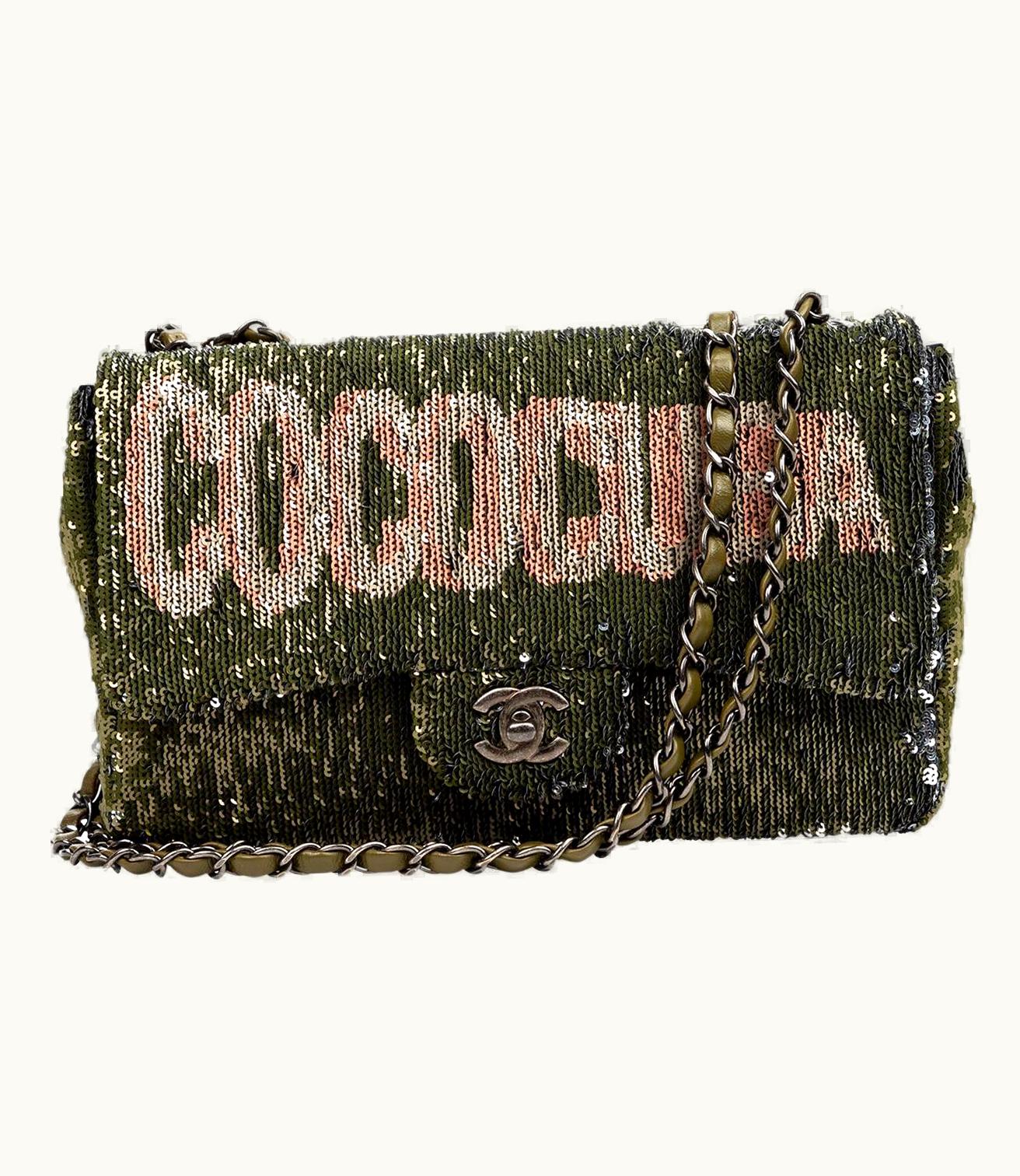 Chanel Chanel 2017 Cruise Collection Green Coco Cuba Flap Bag