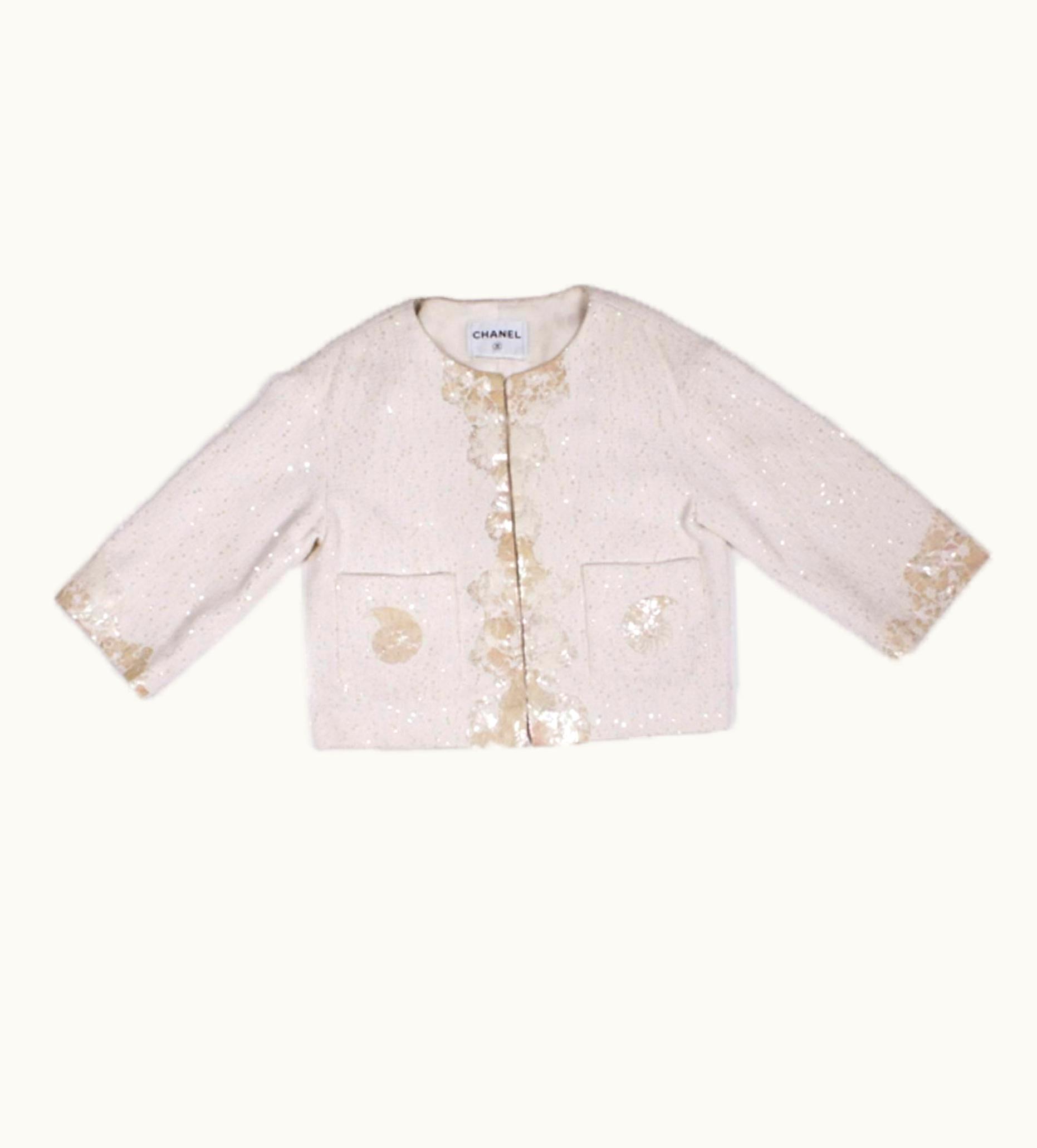 Chanel Chanel Vest 'The Seabed' In Ivory Color fr