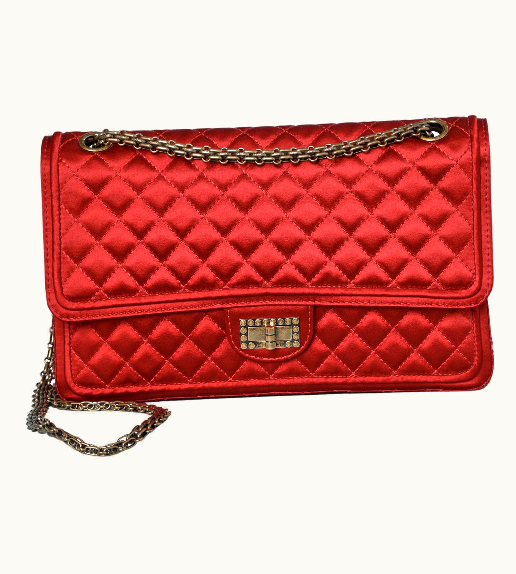 Chanel Satin Ruby Chanel Bag Collection Paris-Shangai Métiers d'Arts 2011