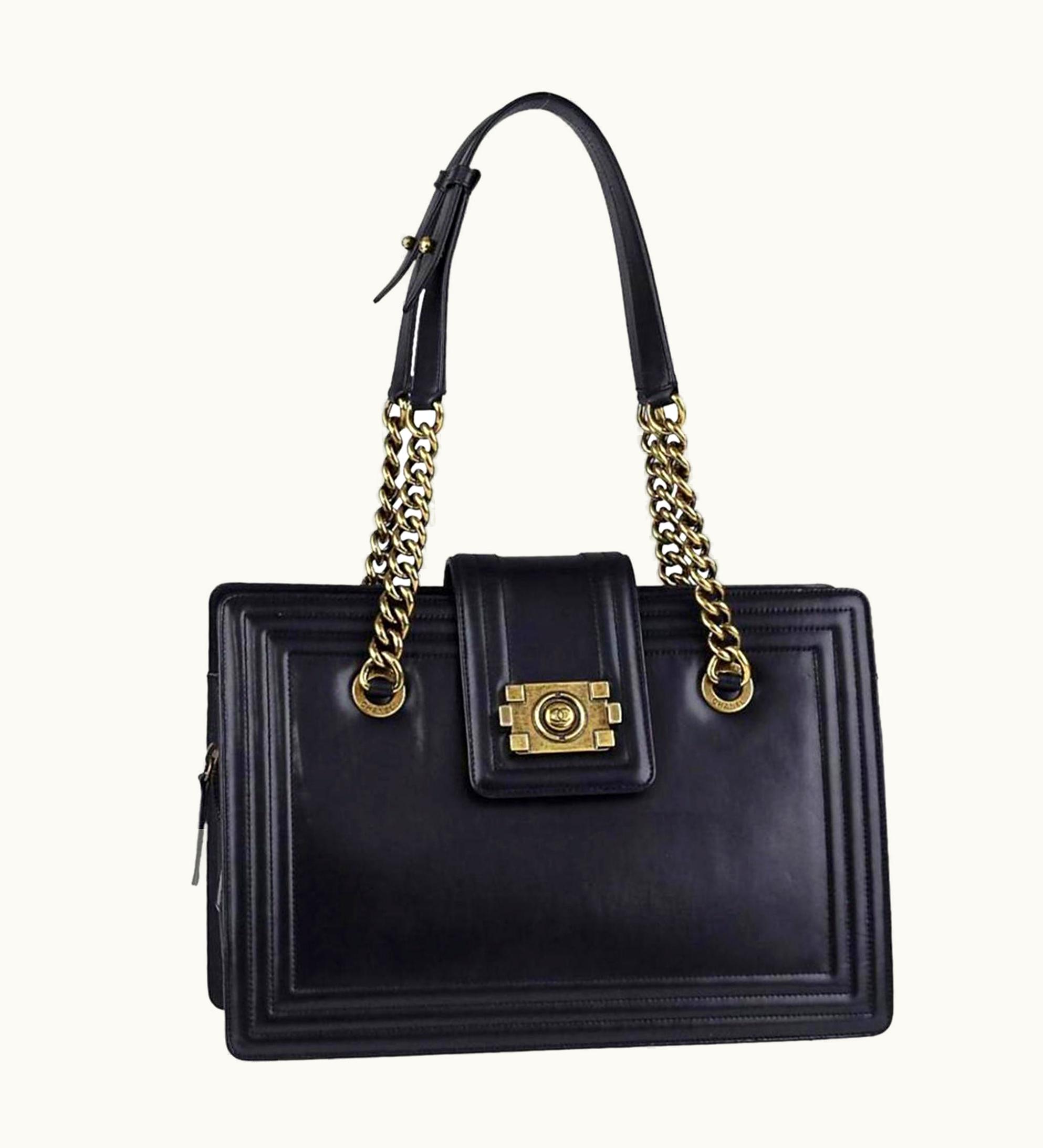 Chanel Chanel Limited Edition Medium Boy Classic Grand Shopping Tote Travel Bag