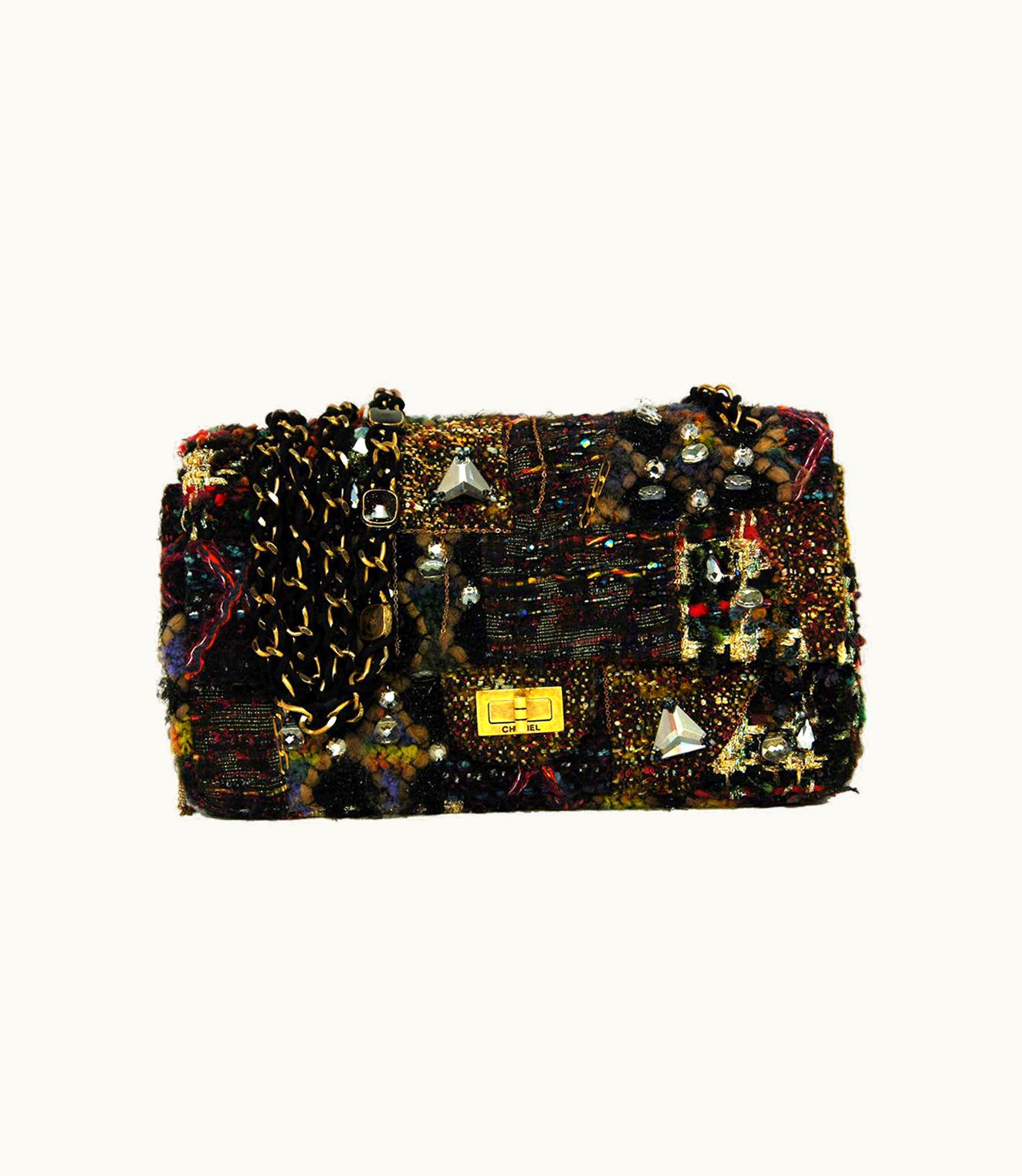Chanel Chanel Paris/Byzance Limited Edition Lesage Tweed Jewel Encrusted Flap Bag