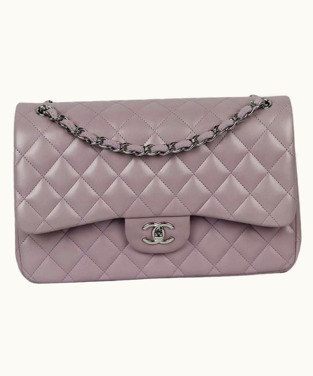 Chanel Chanel 2012 Classic Jumbo Quilted Leather Double Flap Shoulder Bag UZ0594578