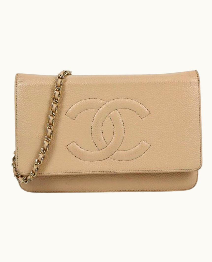 Chanel Womens Designer Chanel Timeless Wallet On Chain