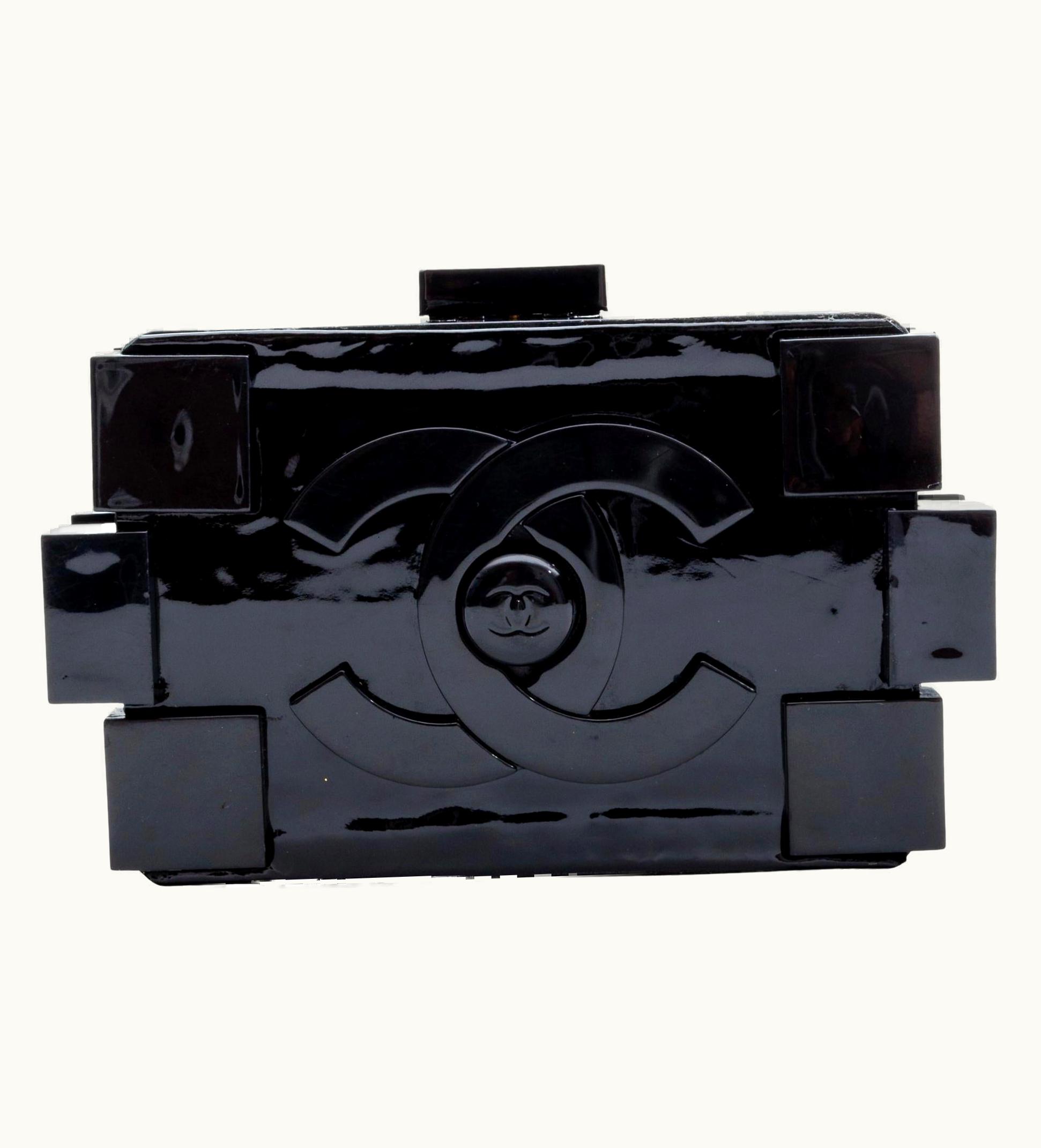 Chanel Chanel Black Boy Lego Clutch Shoulder Bag (Circa 2016)